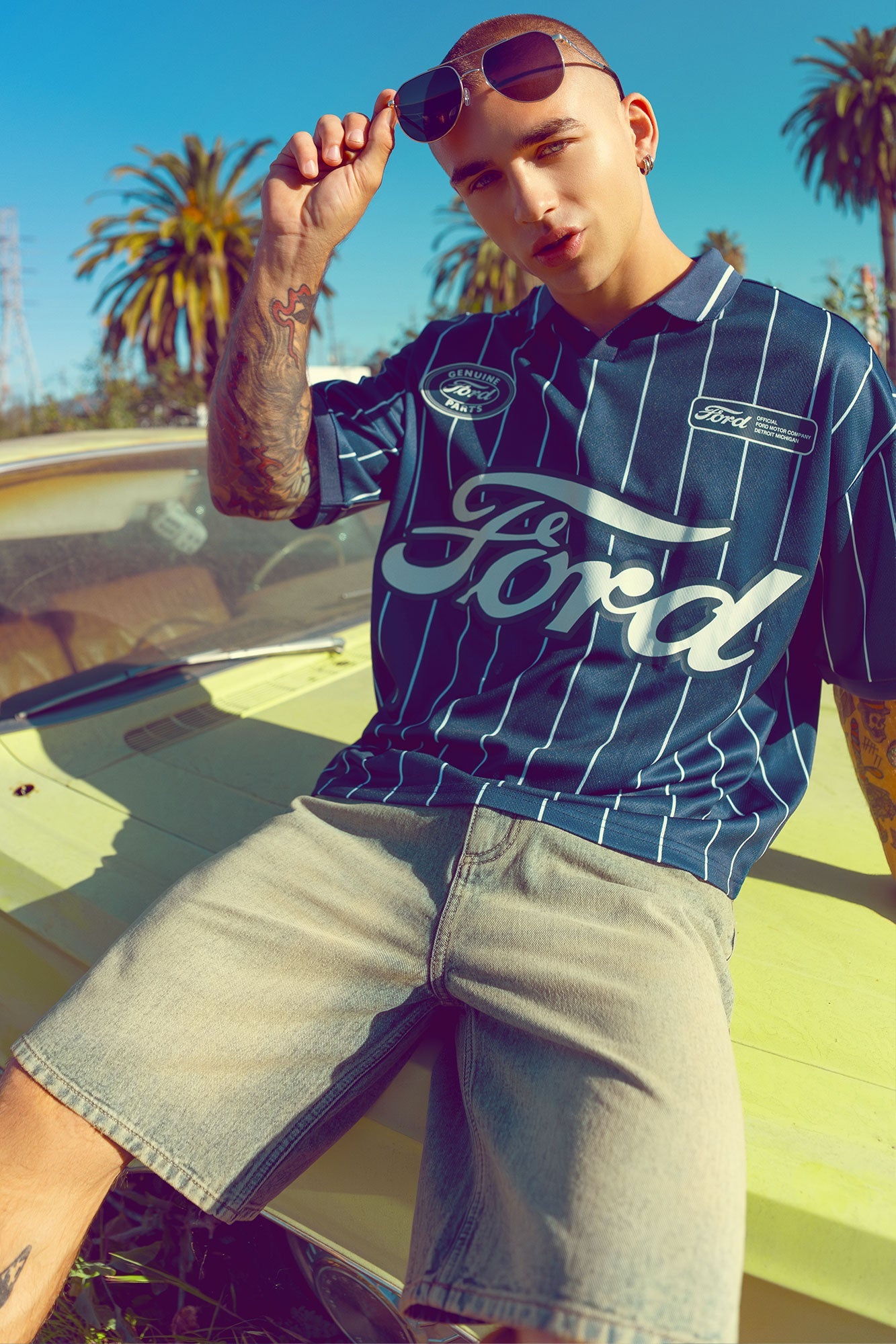 Ford Graphic Mesh Soccer Jersey