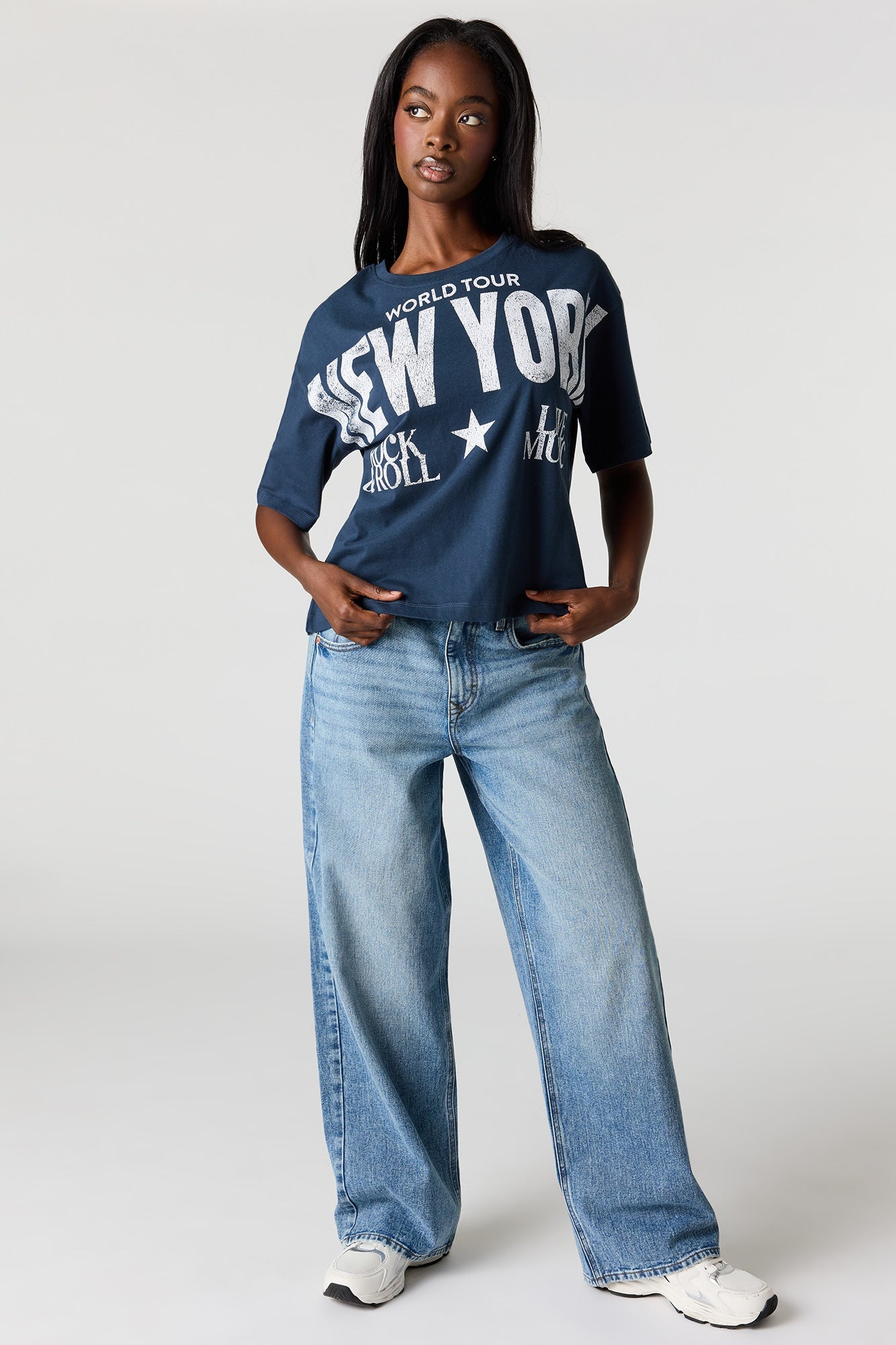 City Graphic Boxy T-Shirt