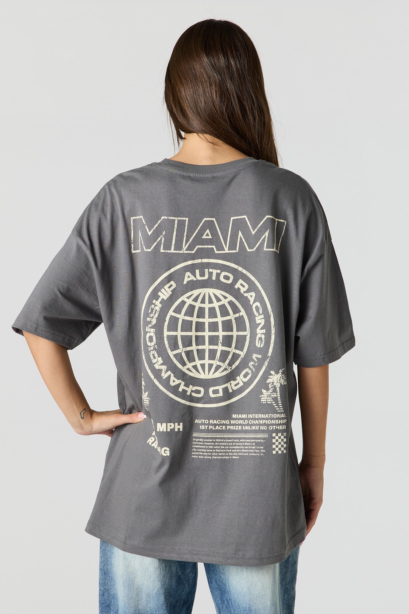 Luxe Heavy Cotton Oversized Graphic T-Shirt