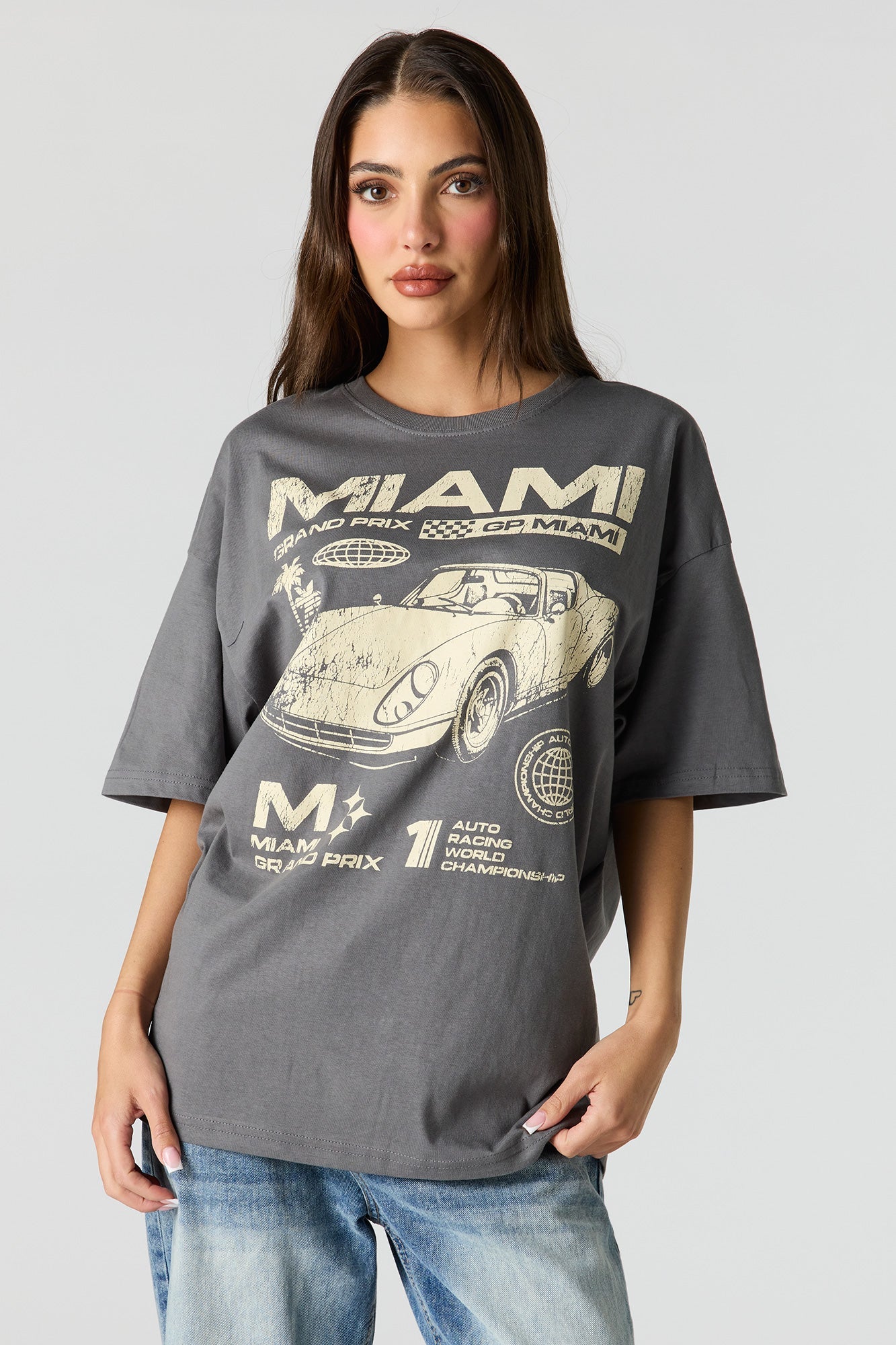 Luxe Heavy Cotton Oversized Graphic T-Shirt