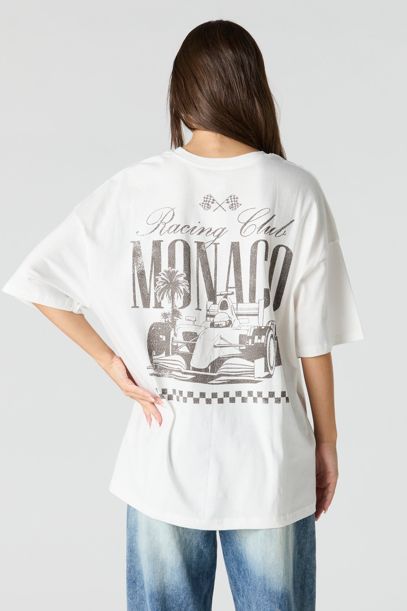 Luxe Heavy Cotton Oversized Graphic T-Shirt