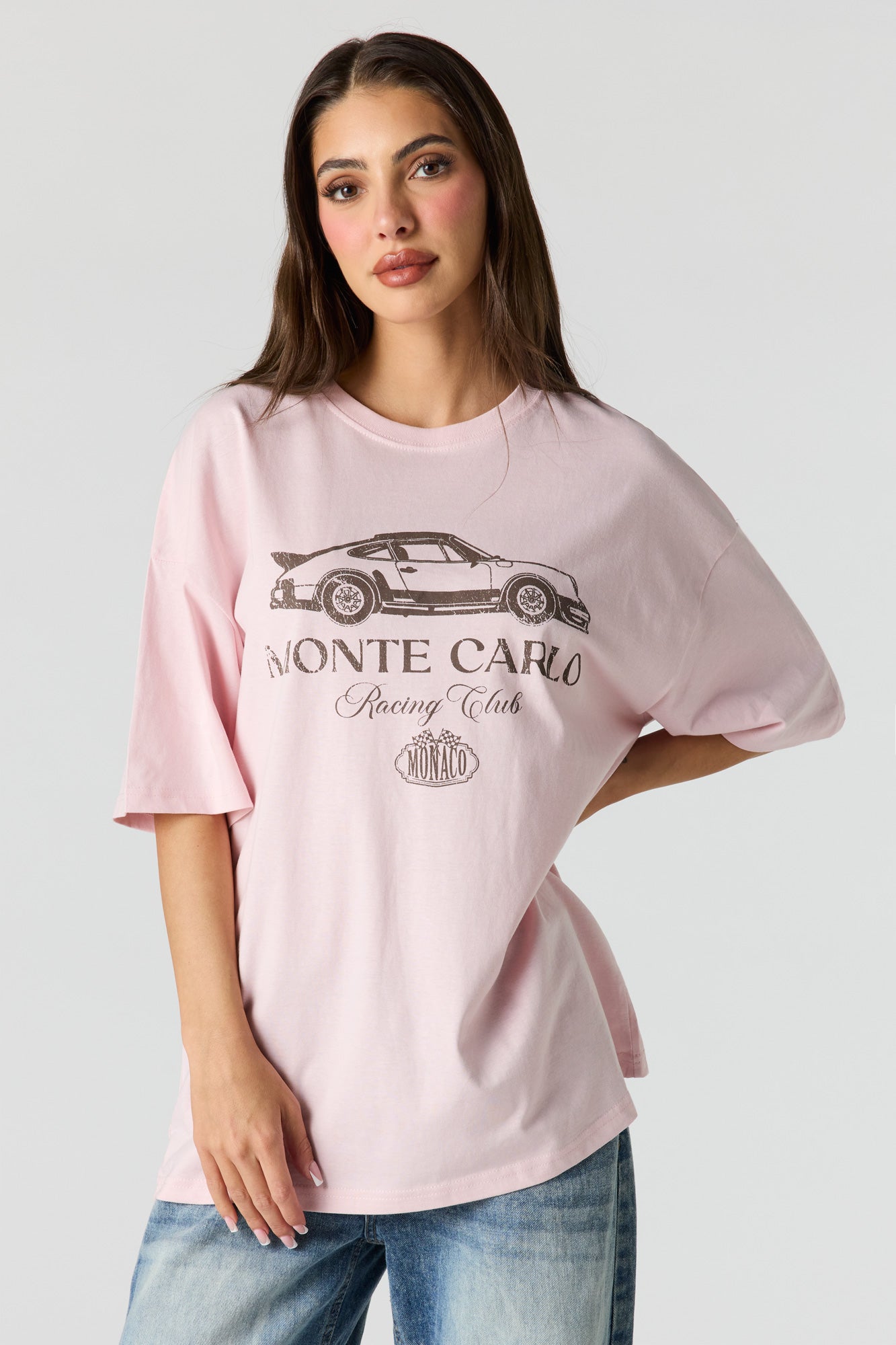 Luxe Heavy Cotton Oversized Graphic T-Shirt