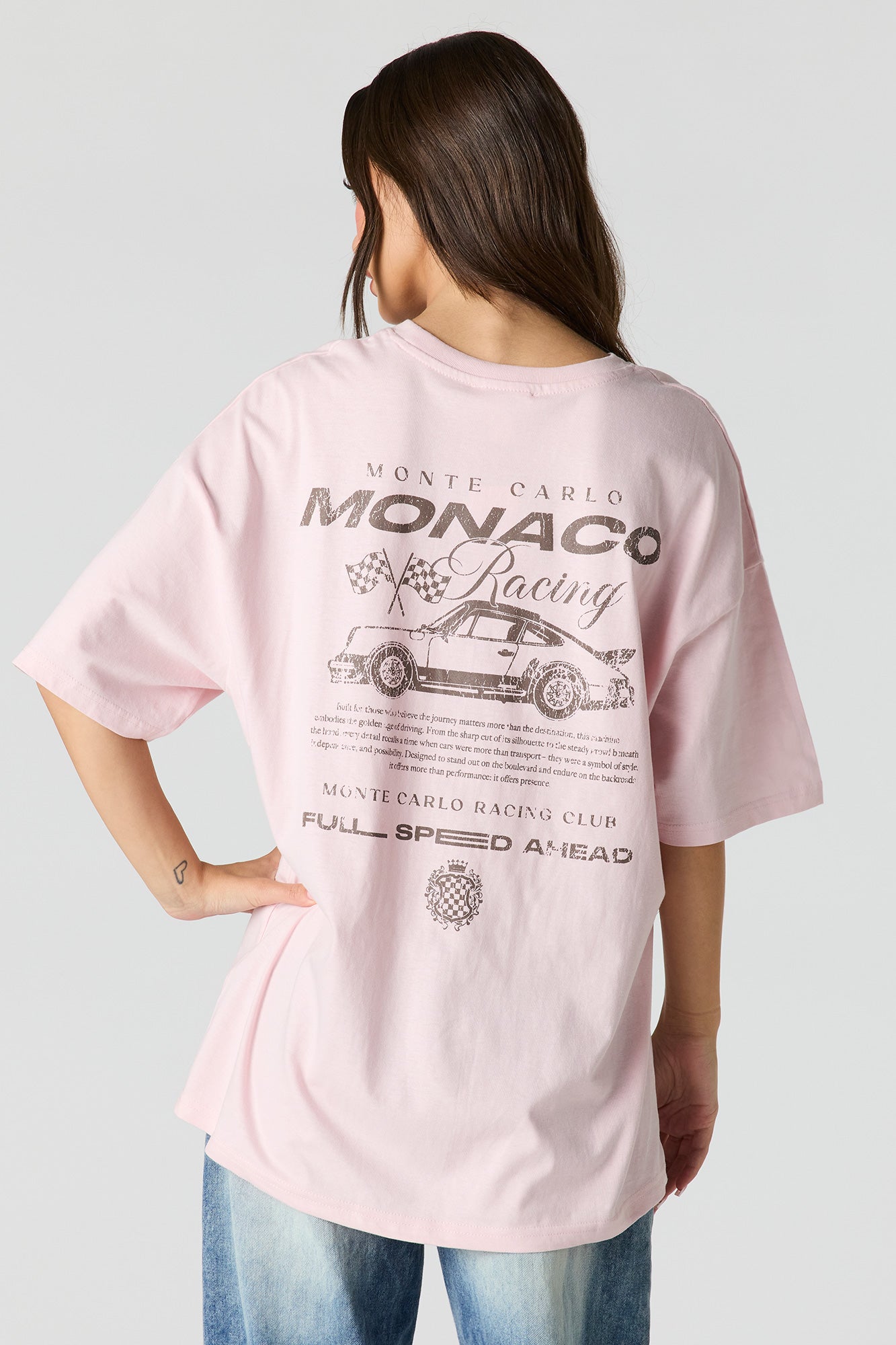Luxe Heavy Cotton Oversized Graphic T-Shirt