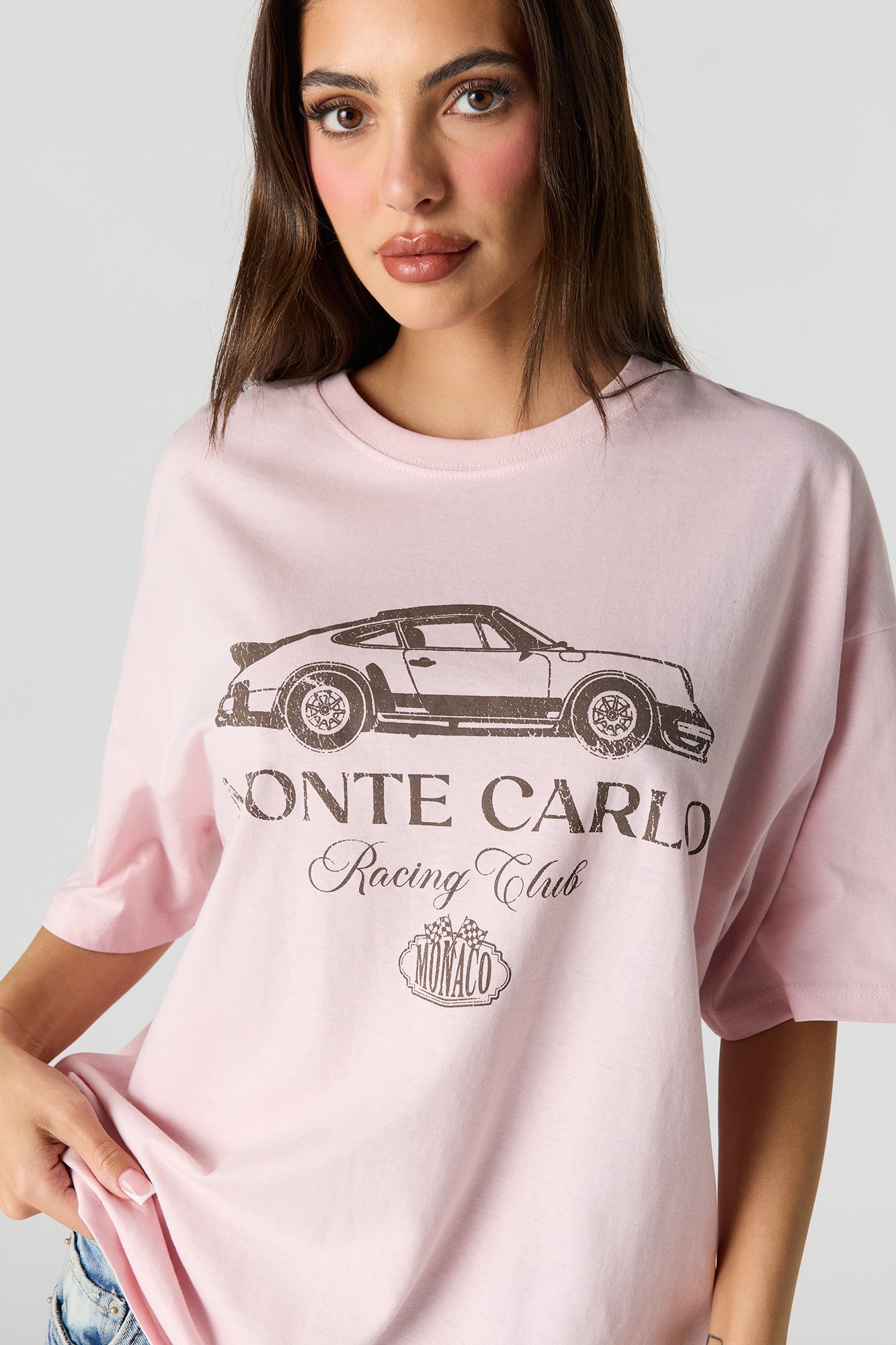 Luxe Heavy Cotton Oversized Graphic T-Shirt