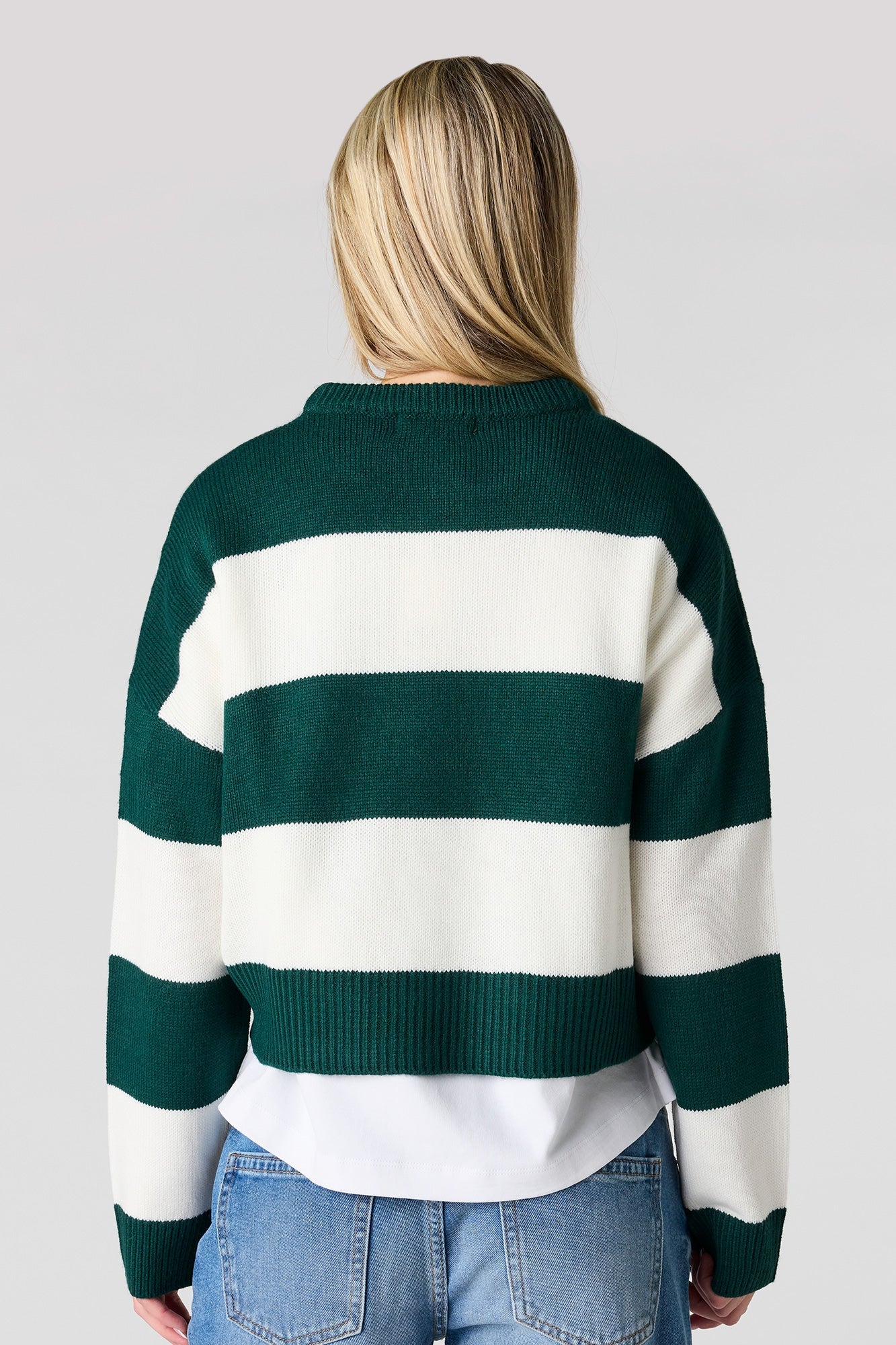 Striped Boxy Sweater
