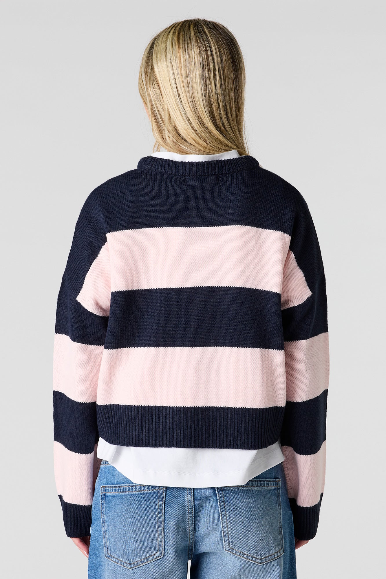 Striped Boxy Sweater