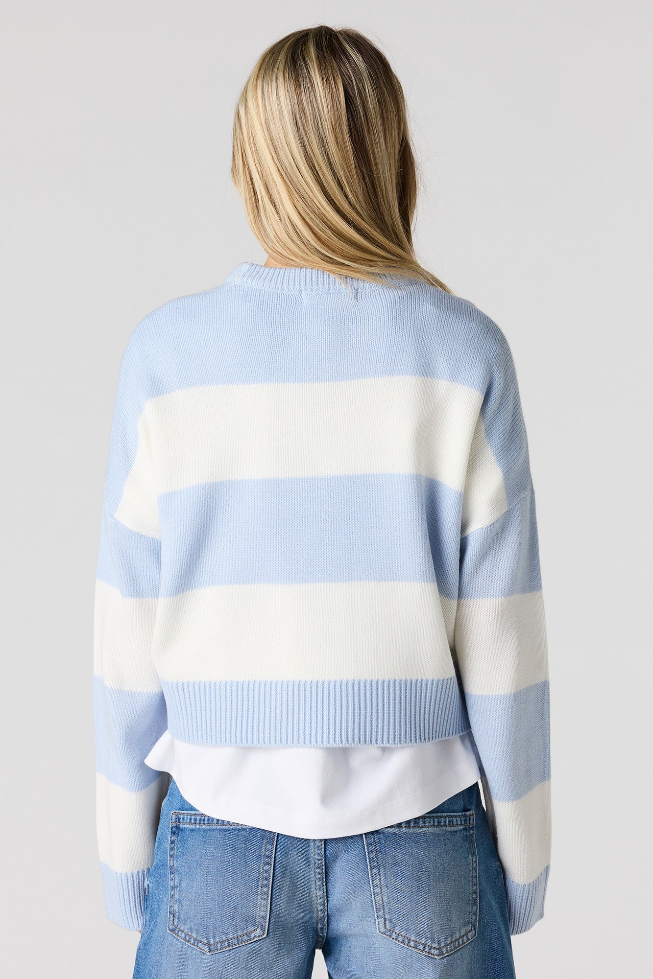 Striped Boxy Sweater