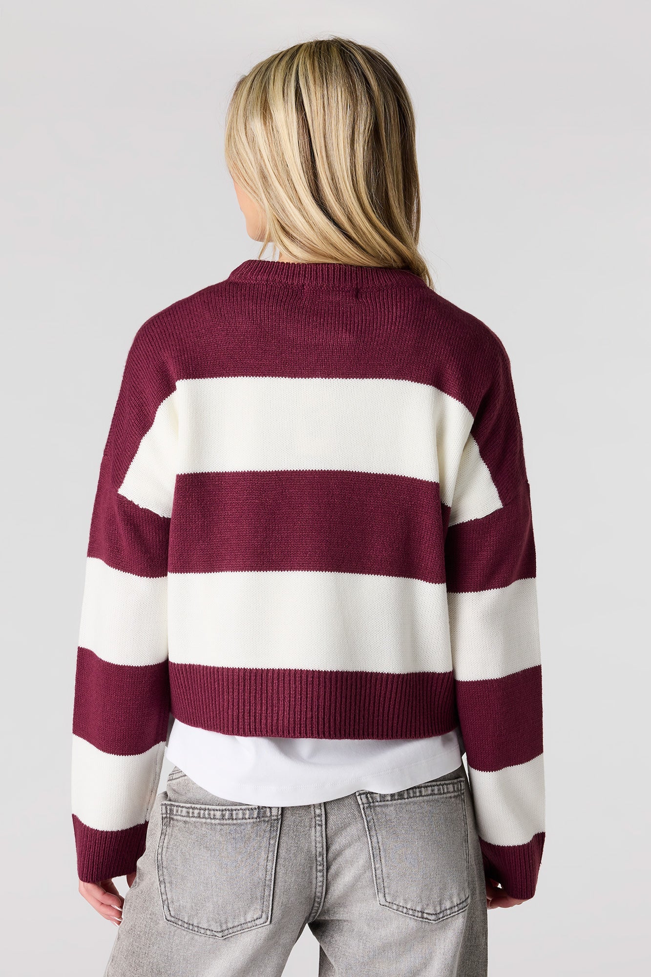 Striped Boxy Sweater