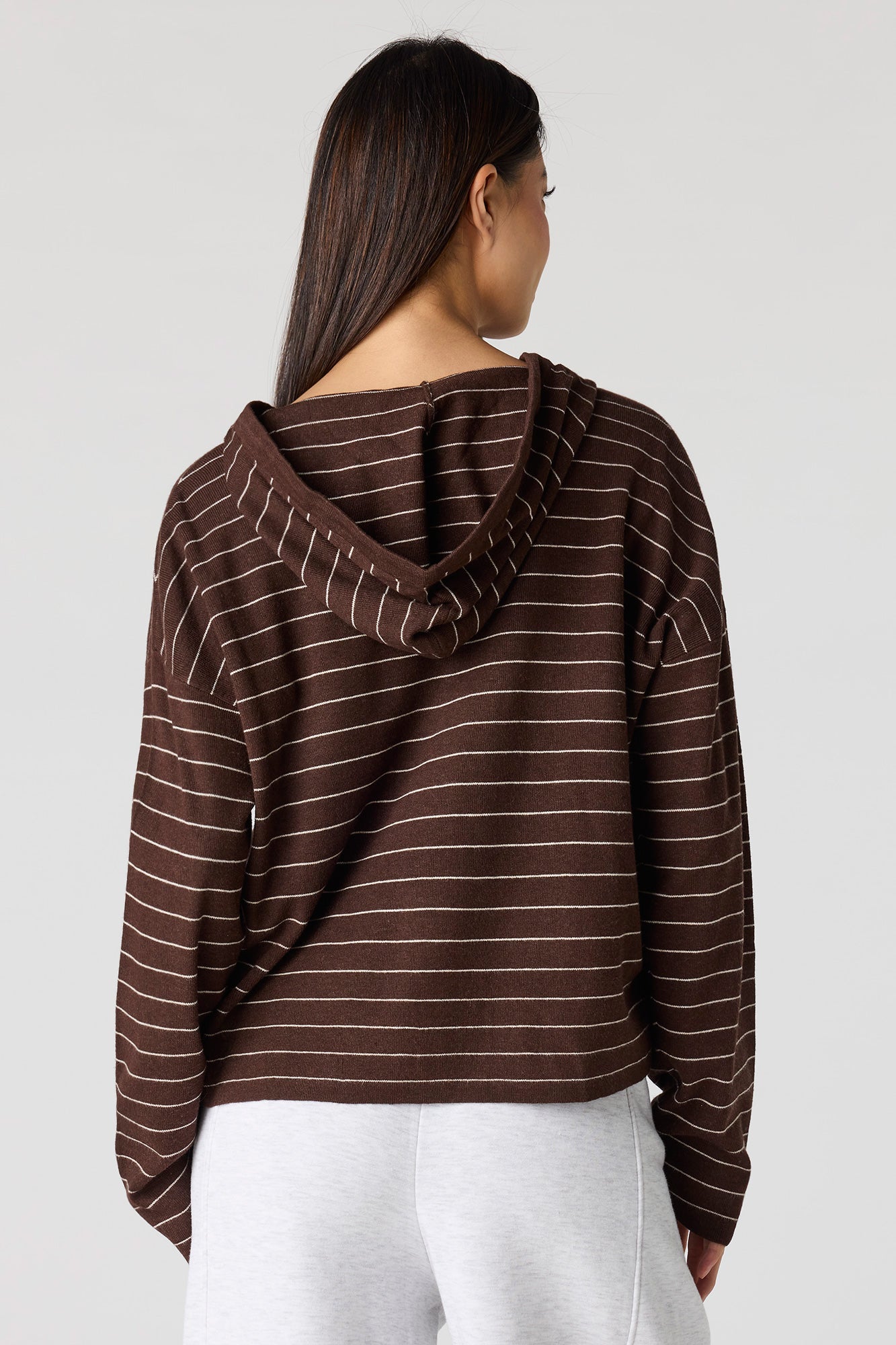 Striped Hooded Sweater