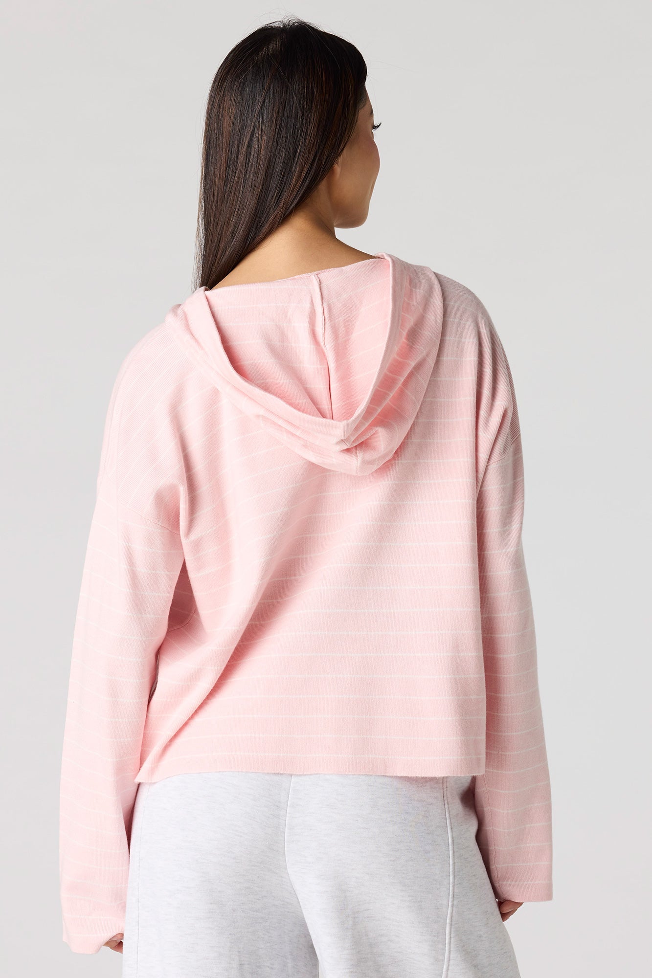 Striped Hooded Sweater