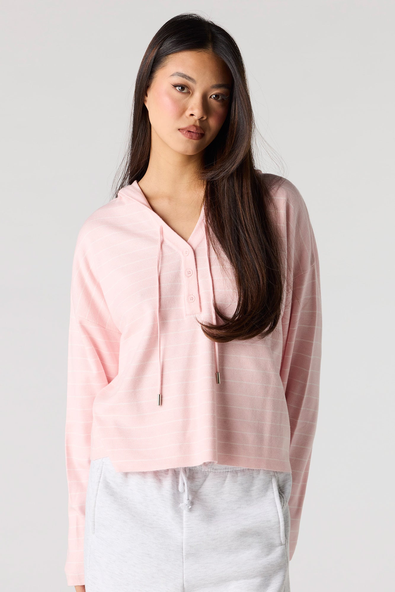 Striped Hooded Sweater