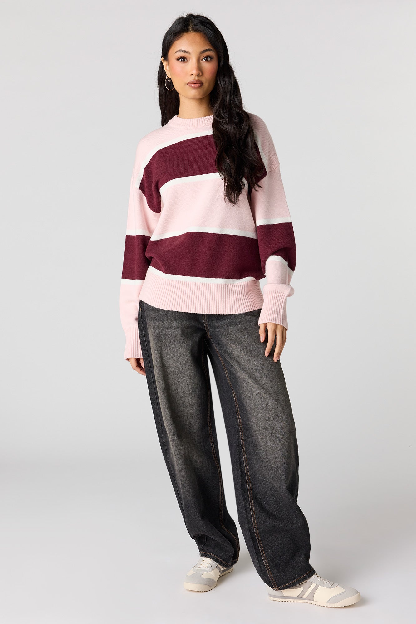 Striped Oversized Sweater
