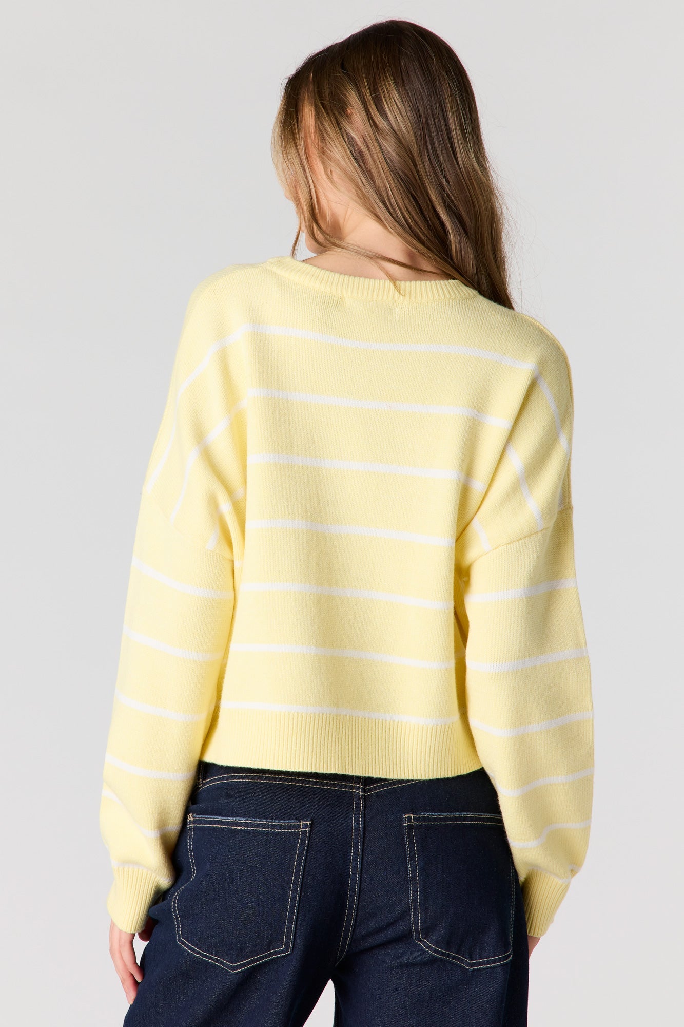 Striped Knit Sweater