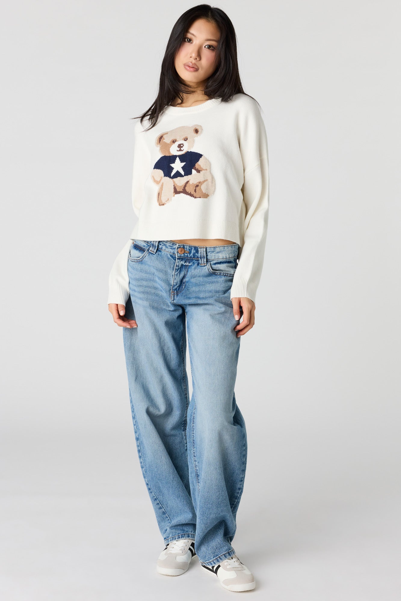 Jacquard Knit Sweater