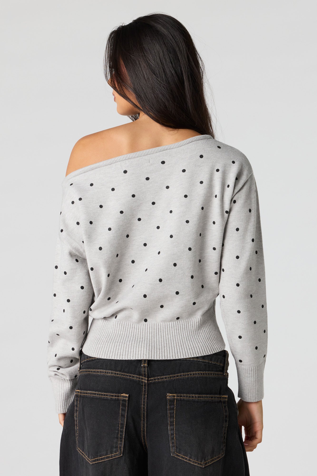 Off Shoulder Sweater