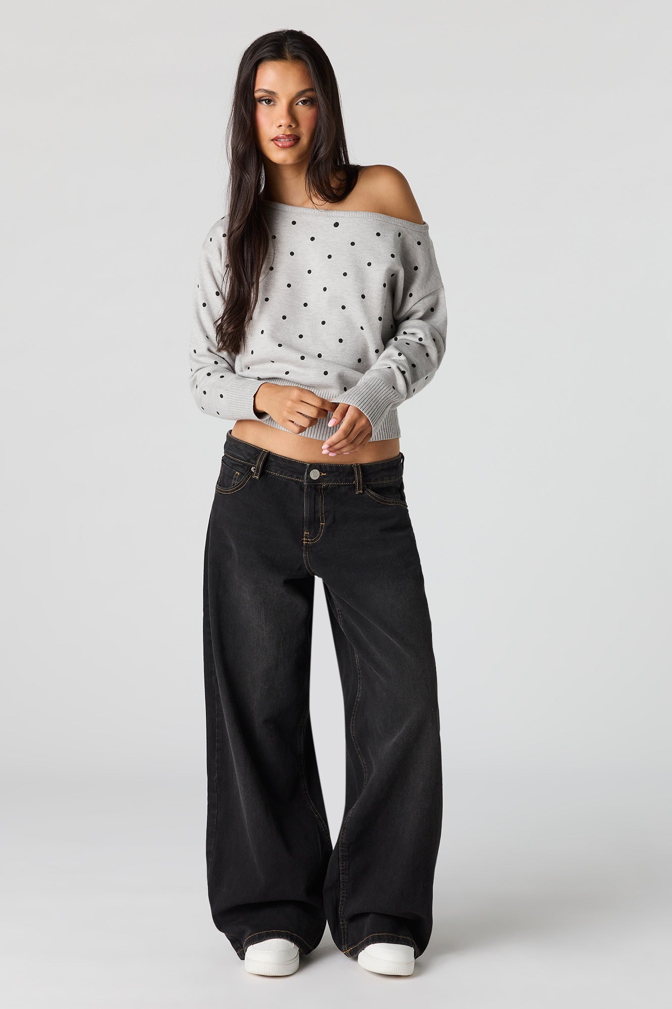Off Shoulder Sweater