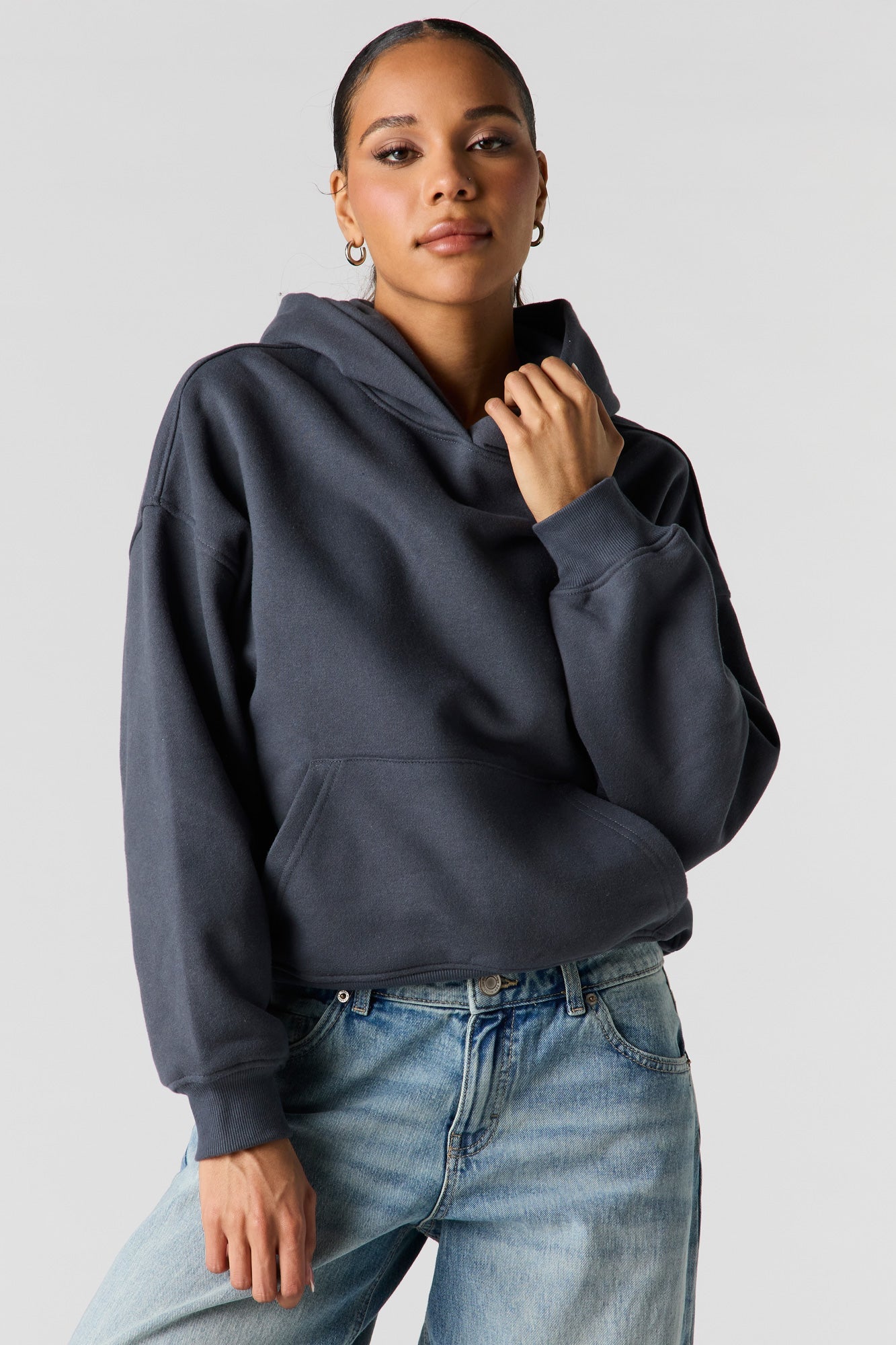 Luxe Fleece Boyfriend Hoodie