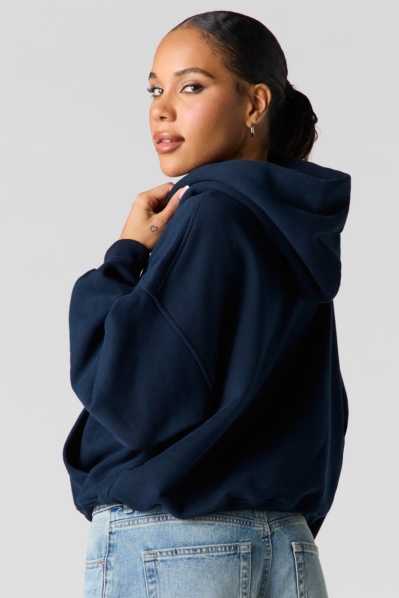 Luxe Fleece Boyfriend Hoodie