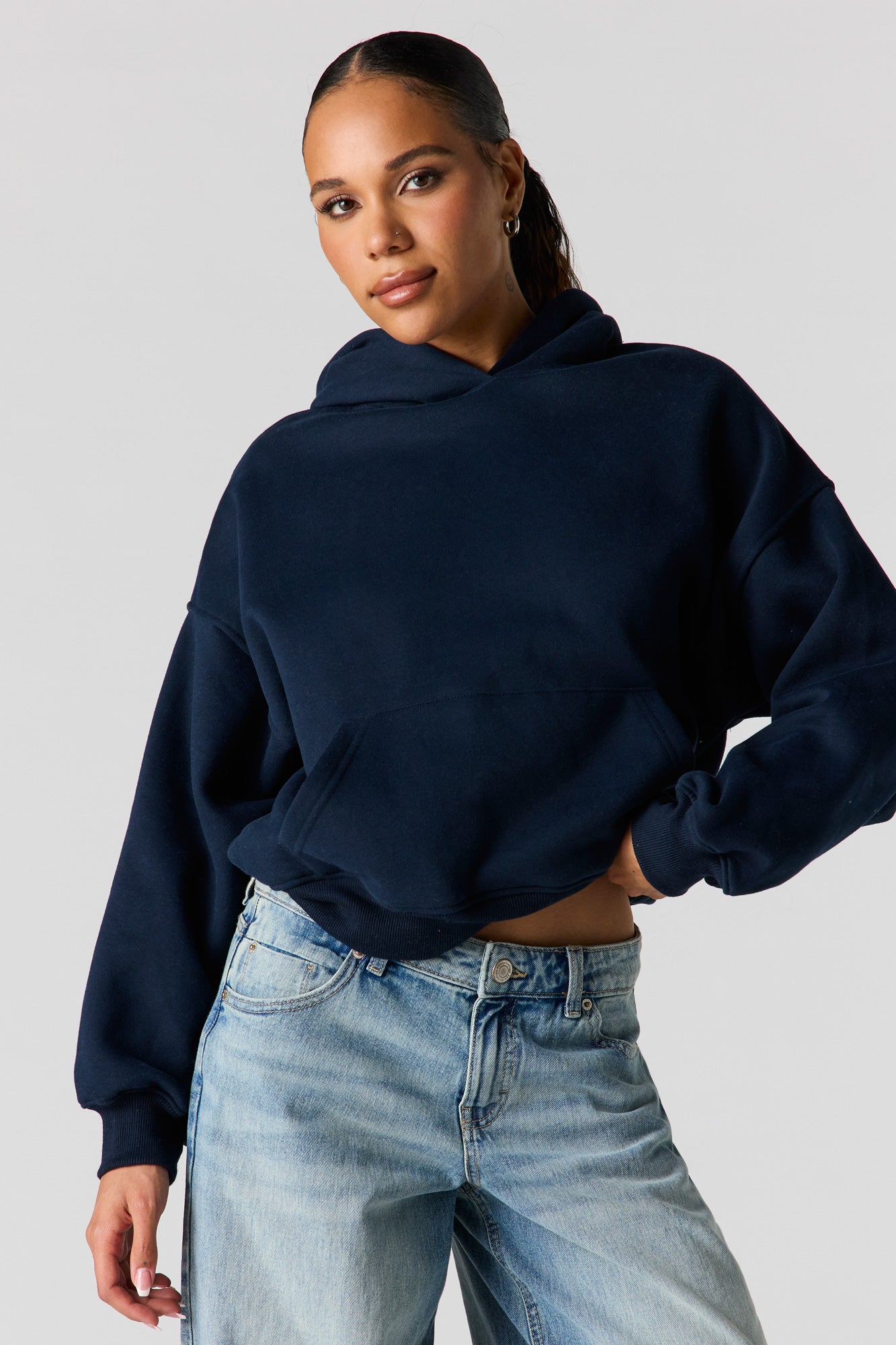 Luxe Fleece Boyfriend Hoodie
