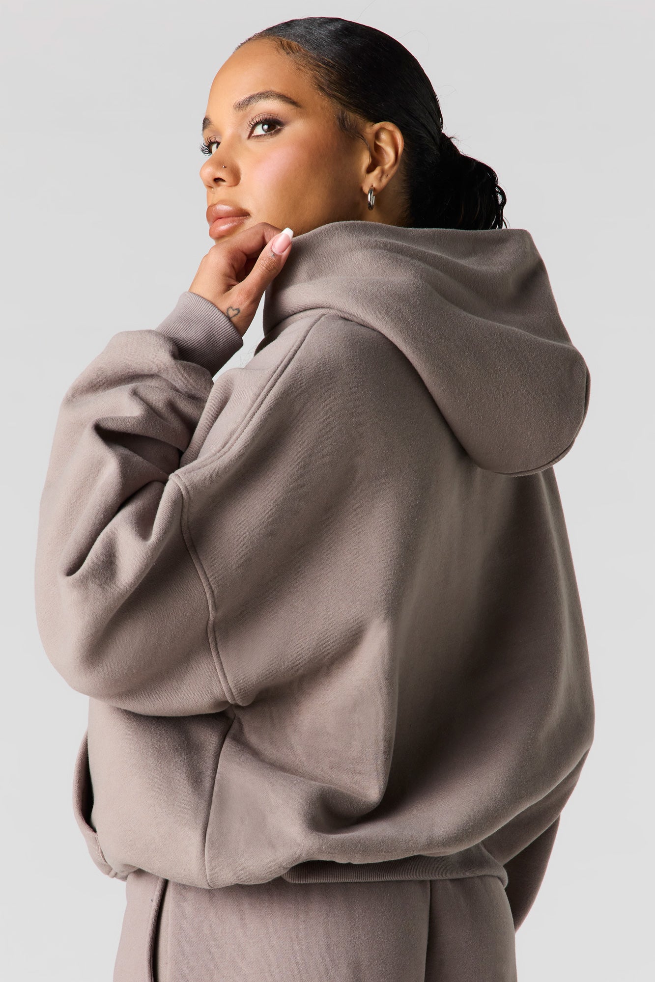 Luxe Fleece Boyfriend Hoodie