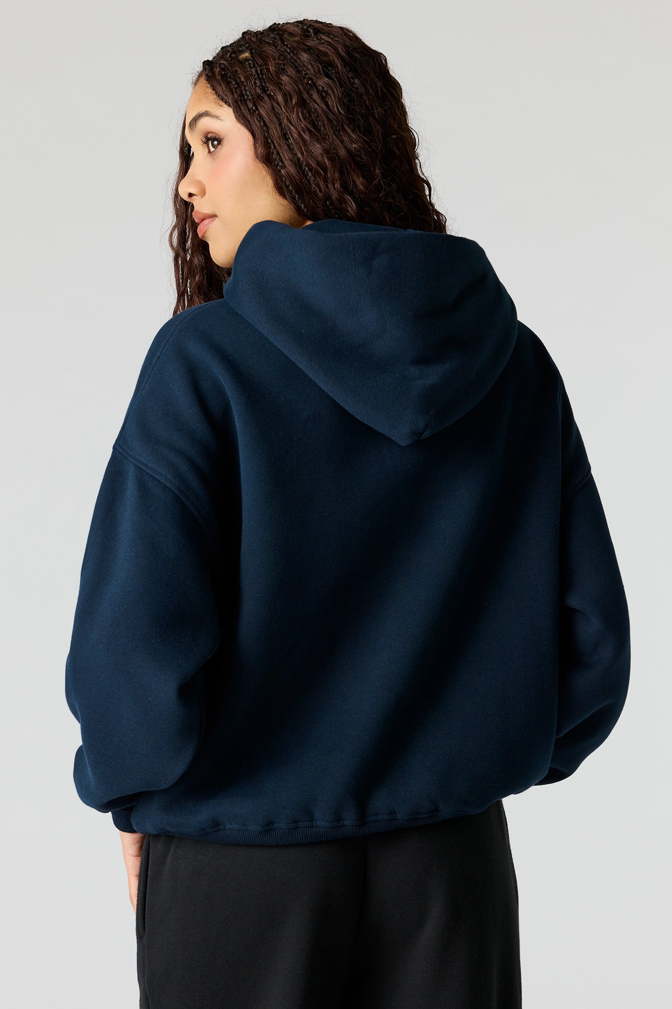Luxe Fleece Boyfriend Hoodie