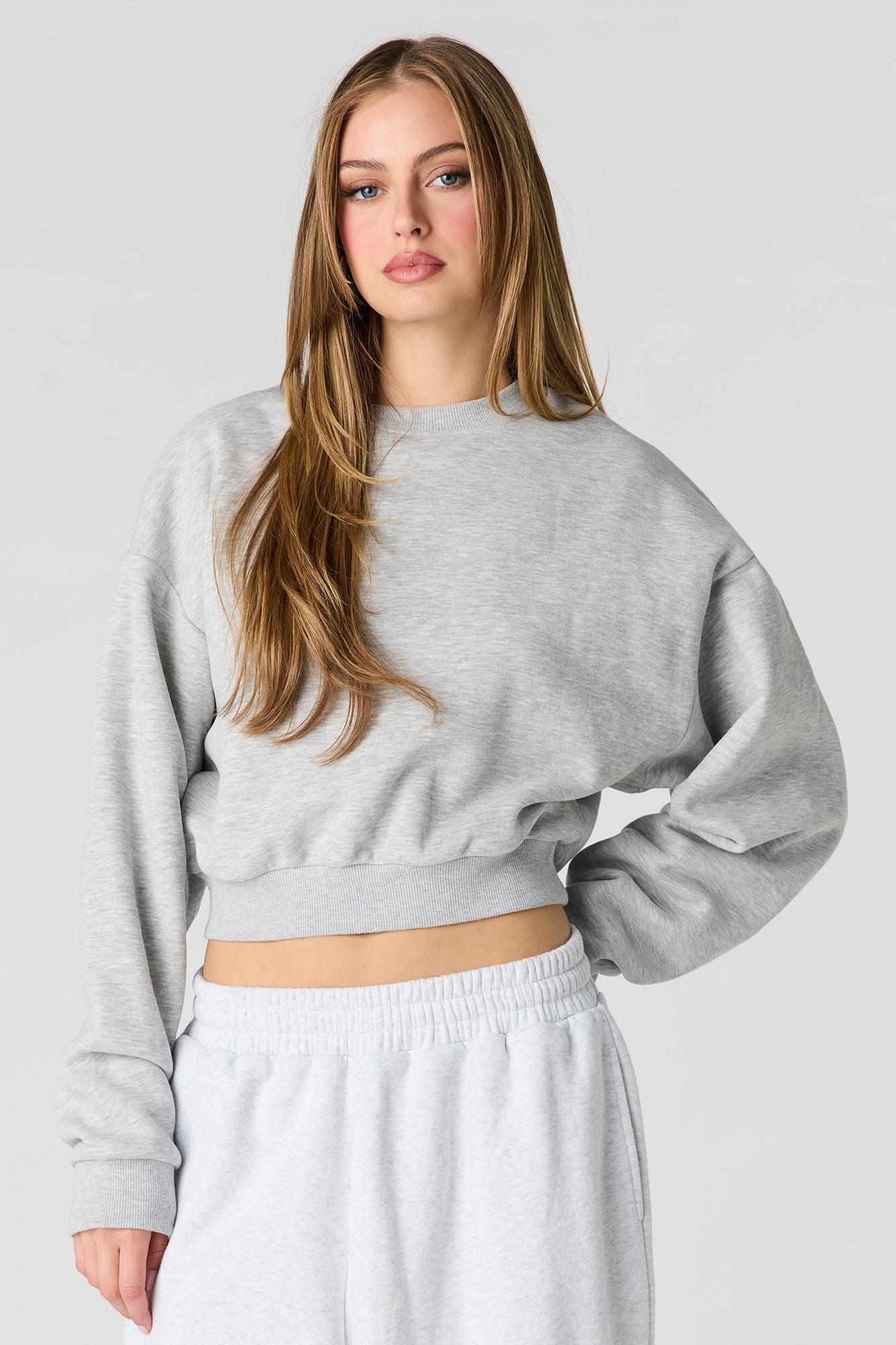 Luxe Fleece Boxy Sweatshirt