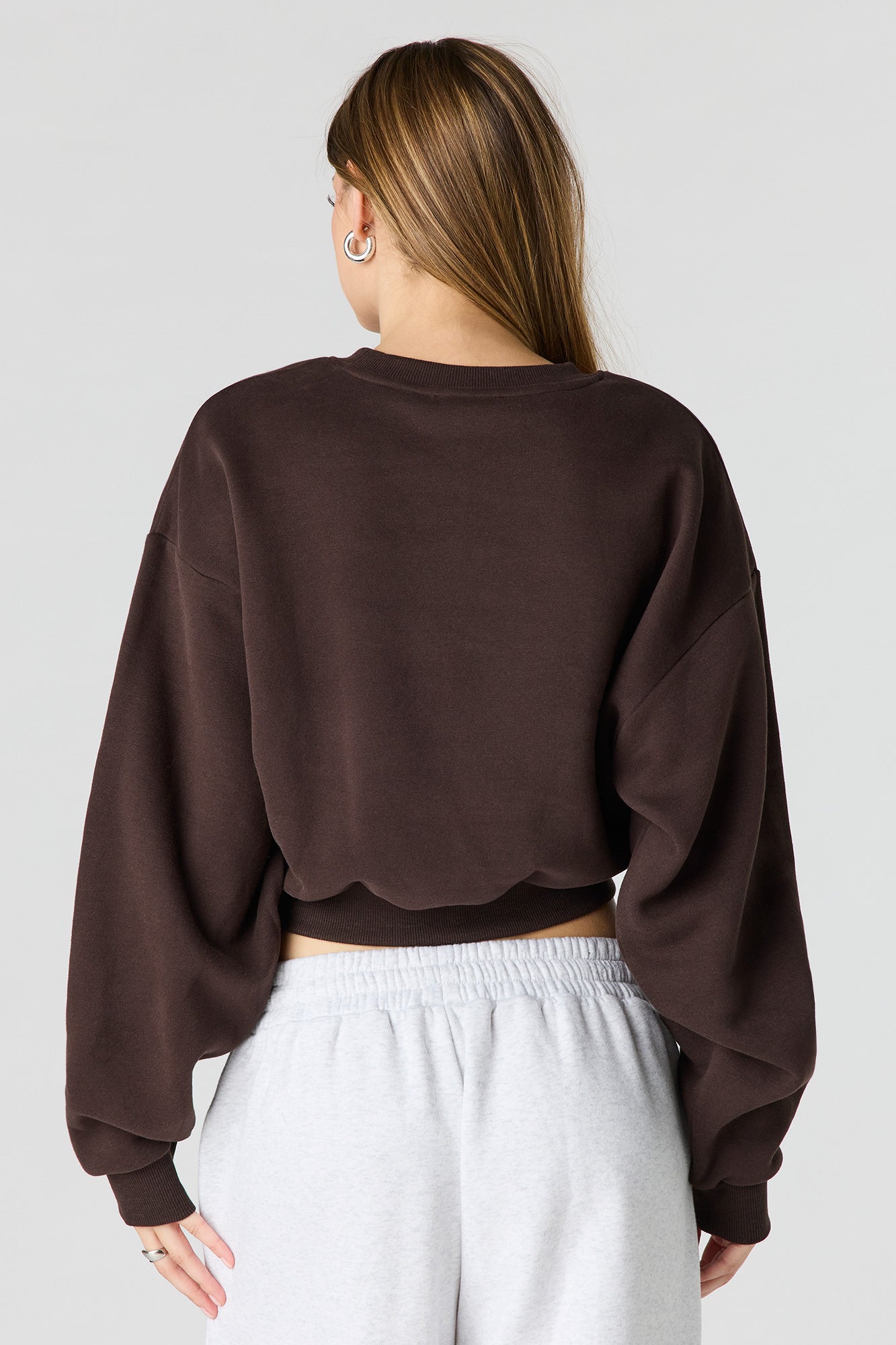 Luxe Fleece Boxy Sweatshirt