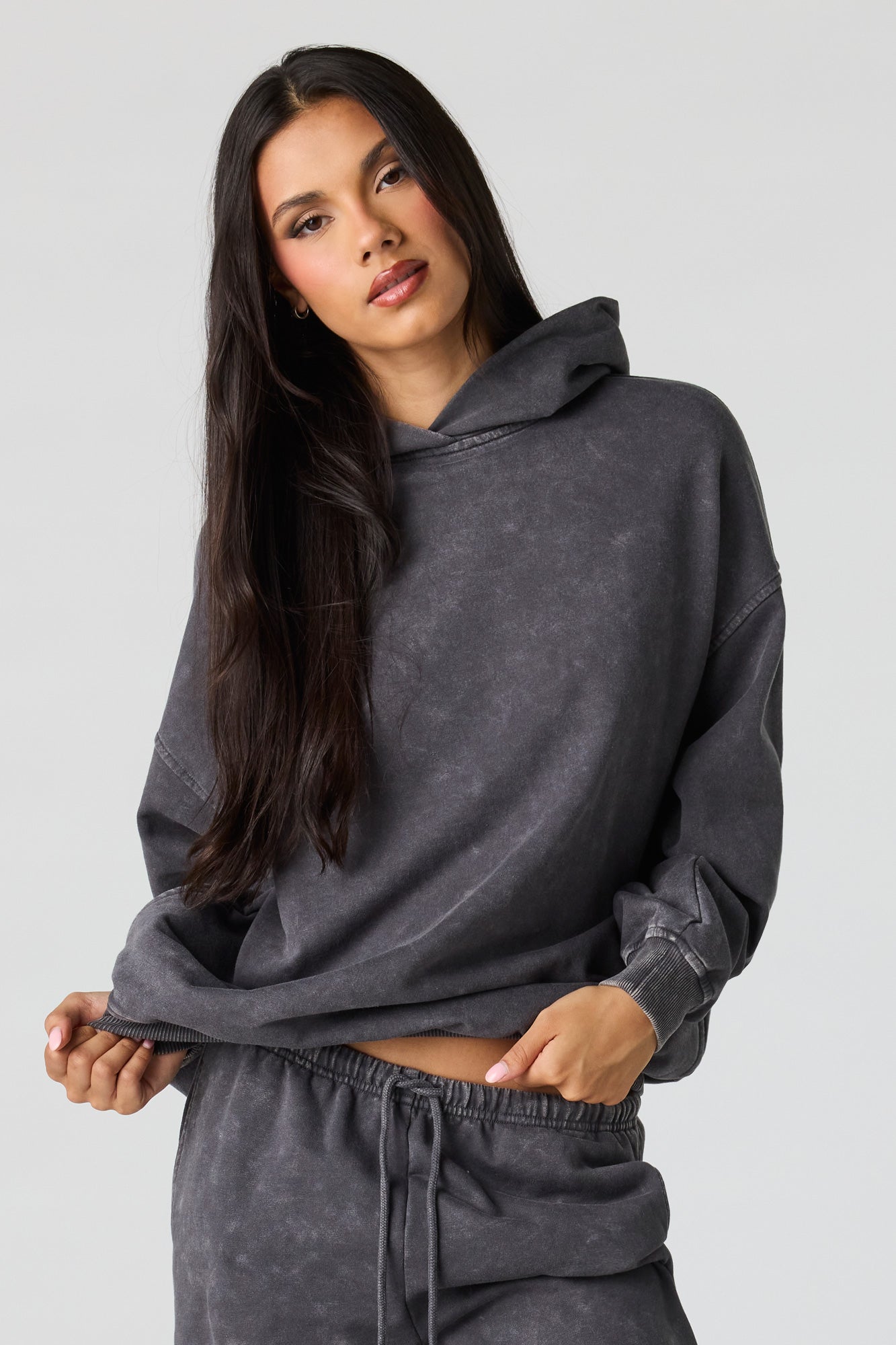 Luxe Fleece Washed Favourite Hoodie