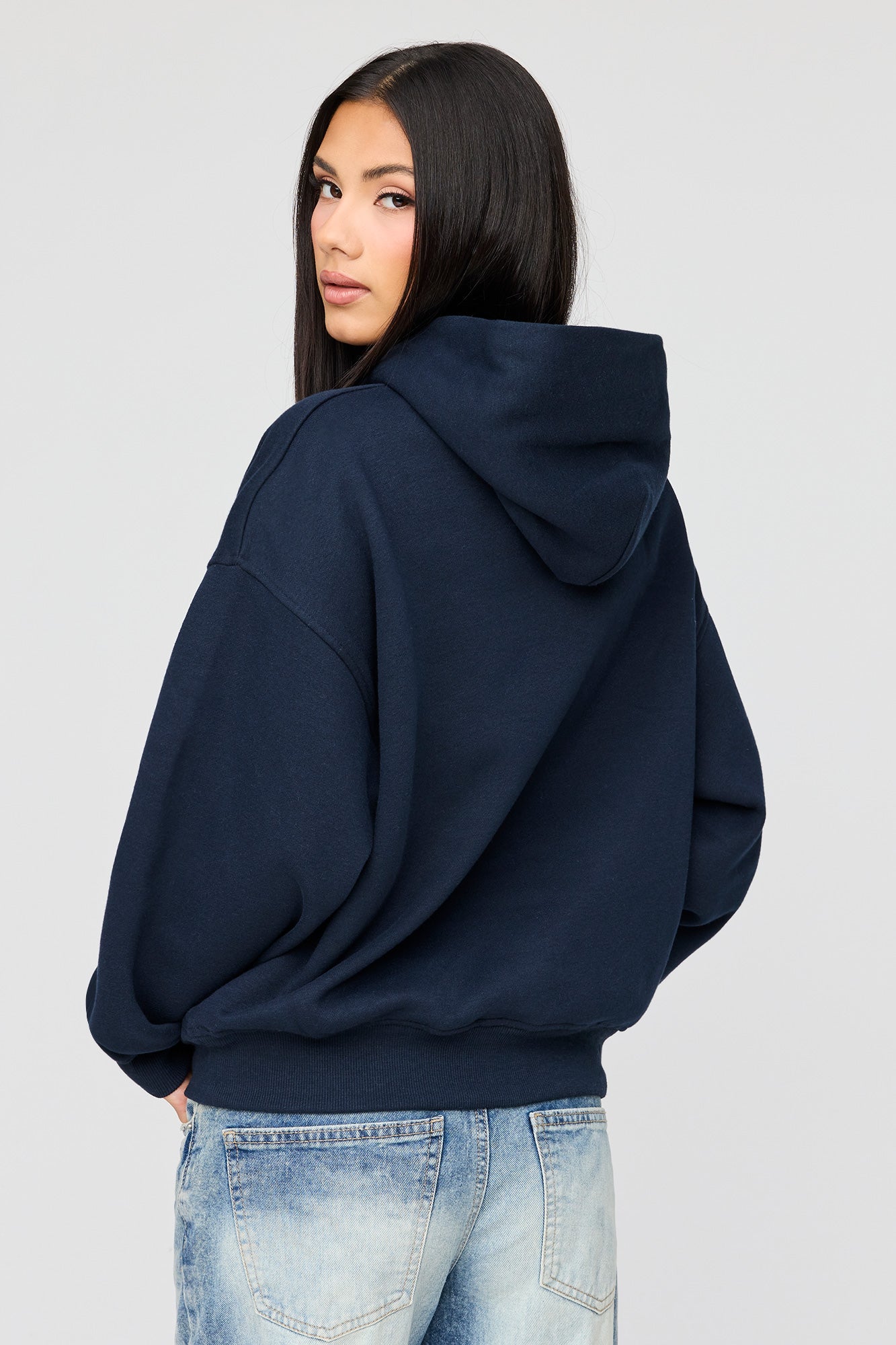 Luxe Fleece Boyfriend Hoodie