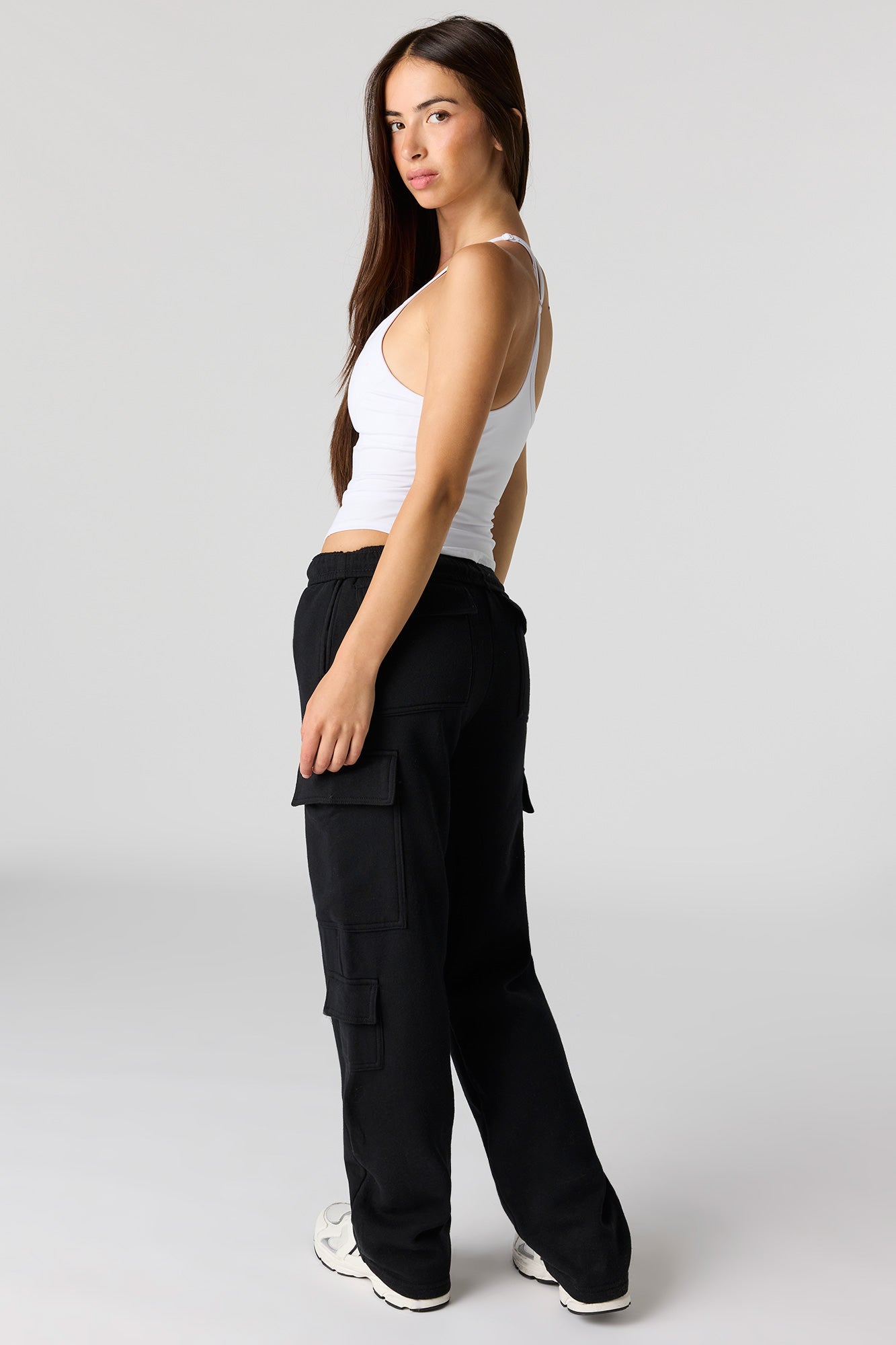 Luxe Fleece Cargo Sweatpant