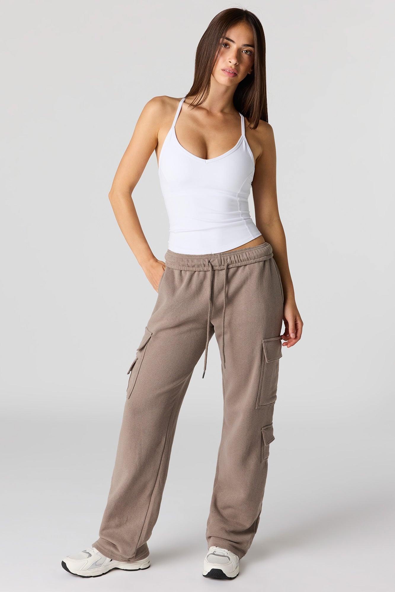 Luxe Fleece Cargo Sweatpant