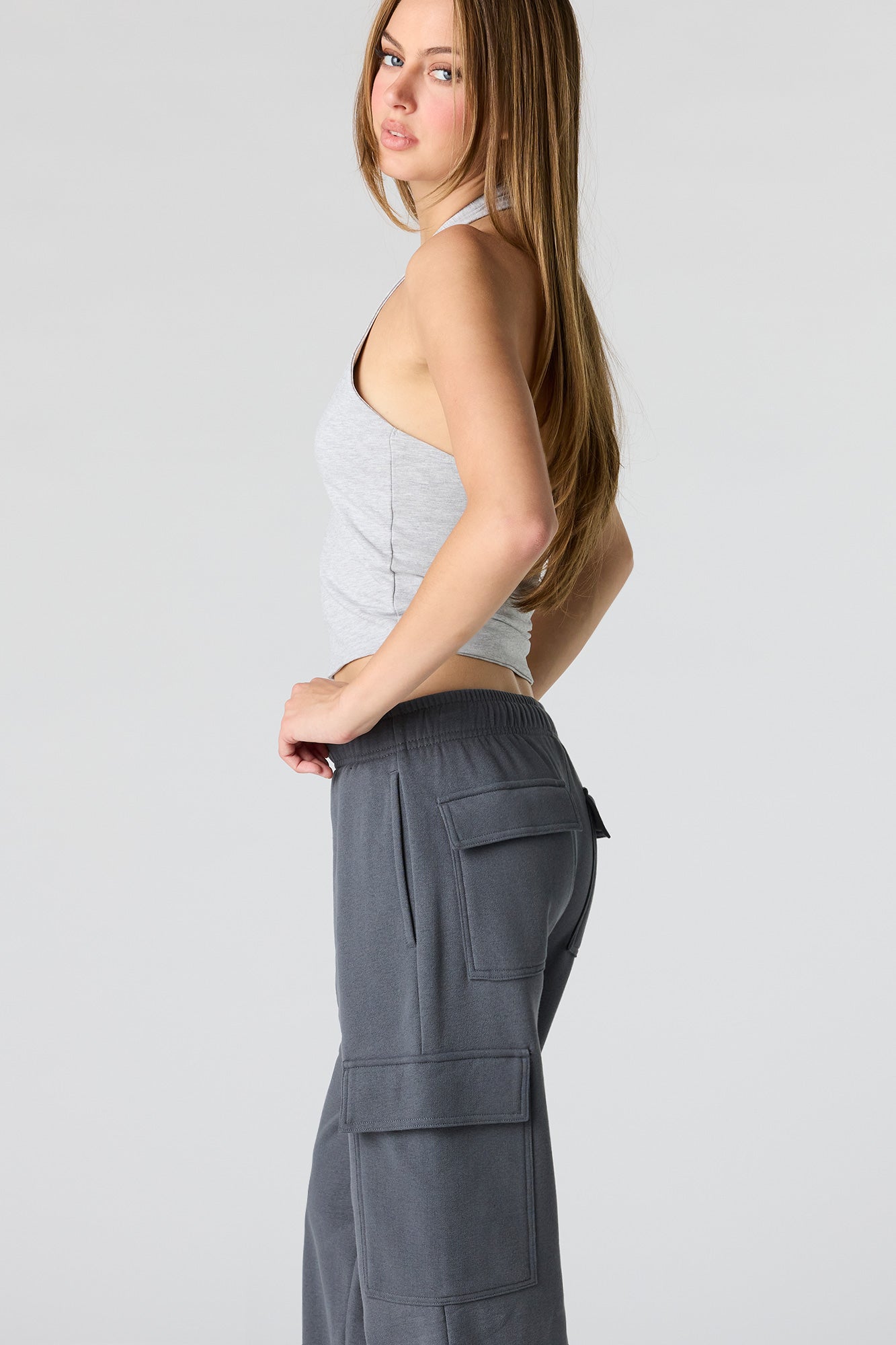 Luxe Fleece Cargo Sweatpant