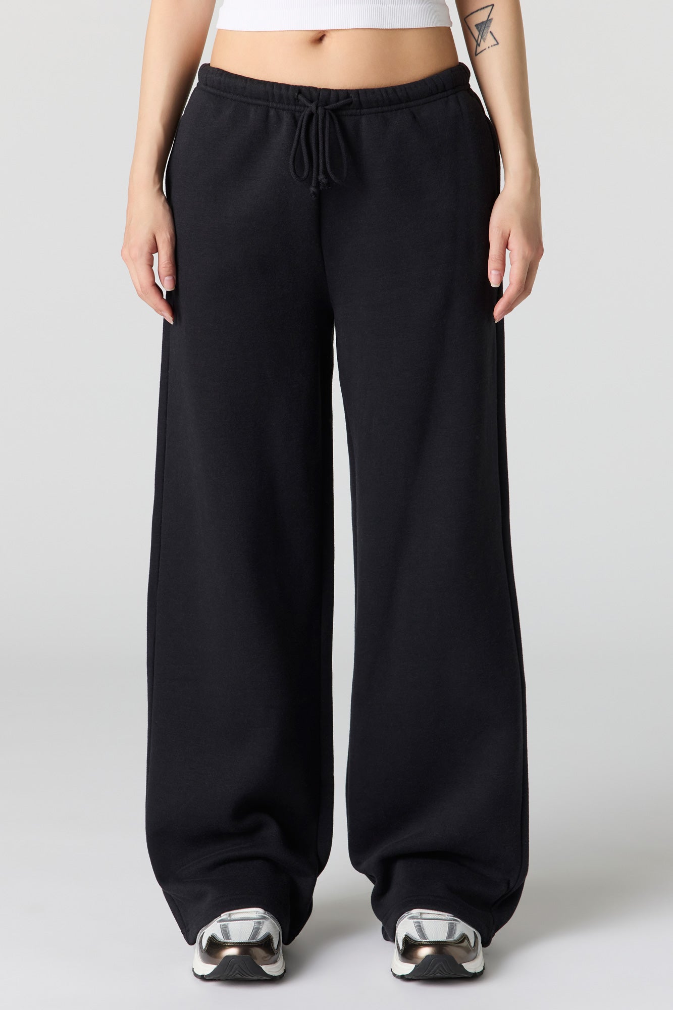 Luxe Fleece Wide Leg Sweatpant