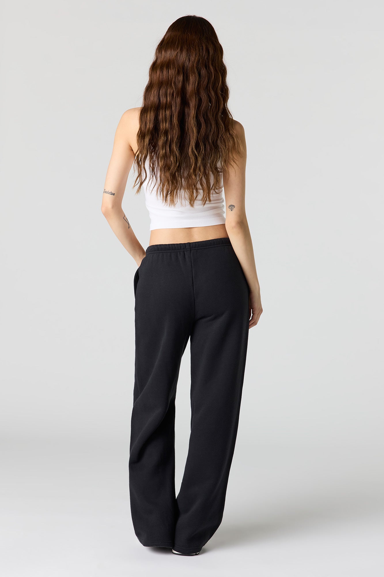 Luxe Fleece Wide Leg Sweatpant