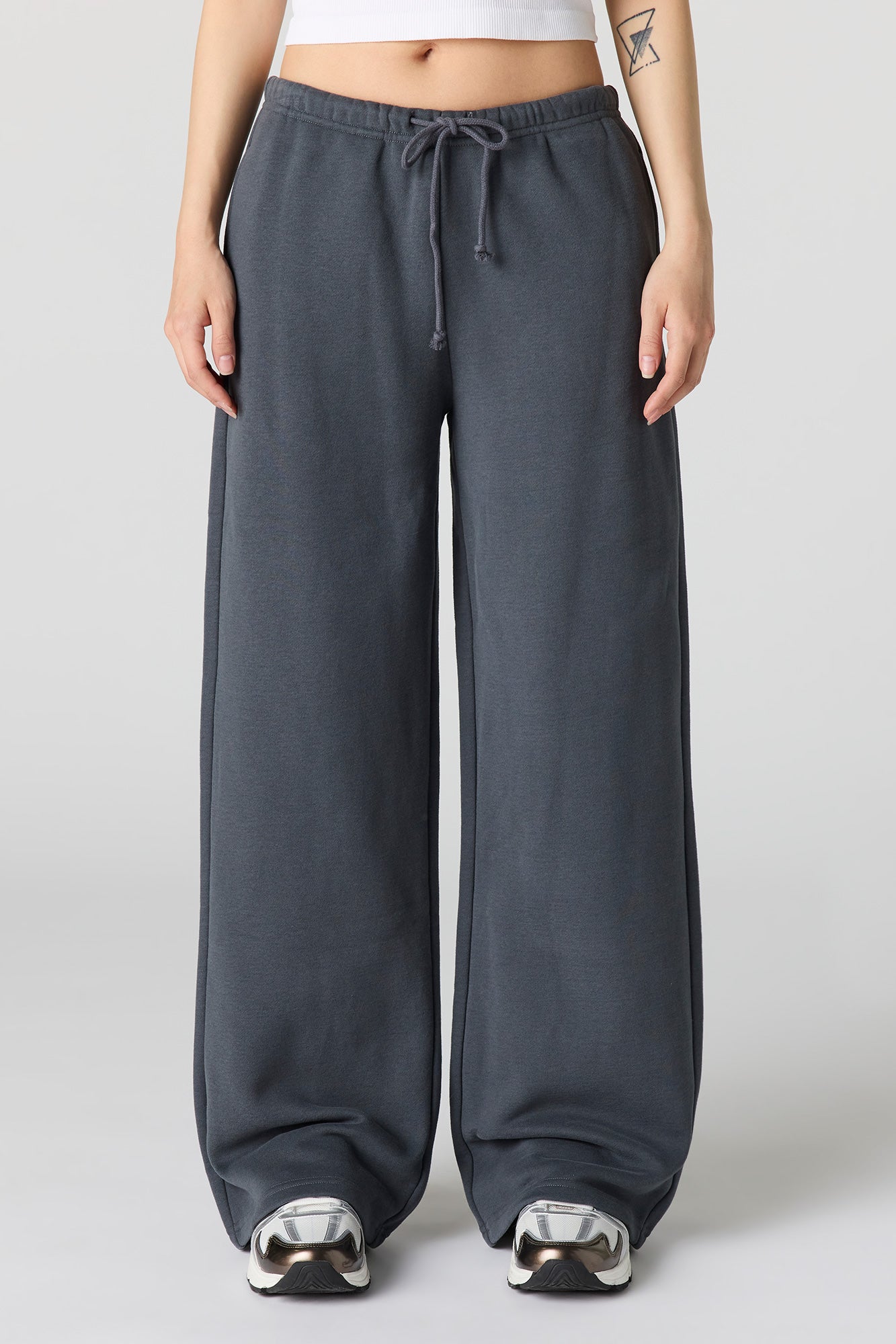 Luxe Fleece Wide Leg Sweatpant