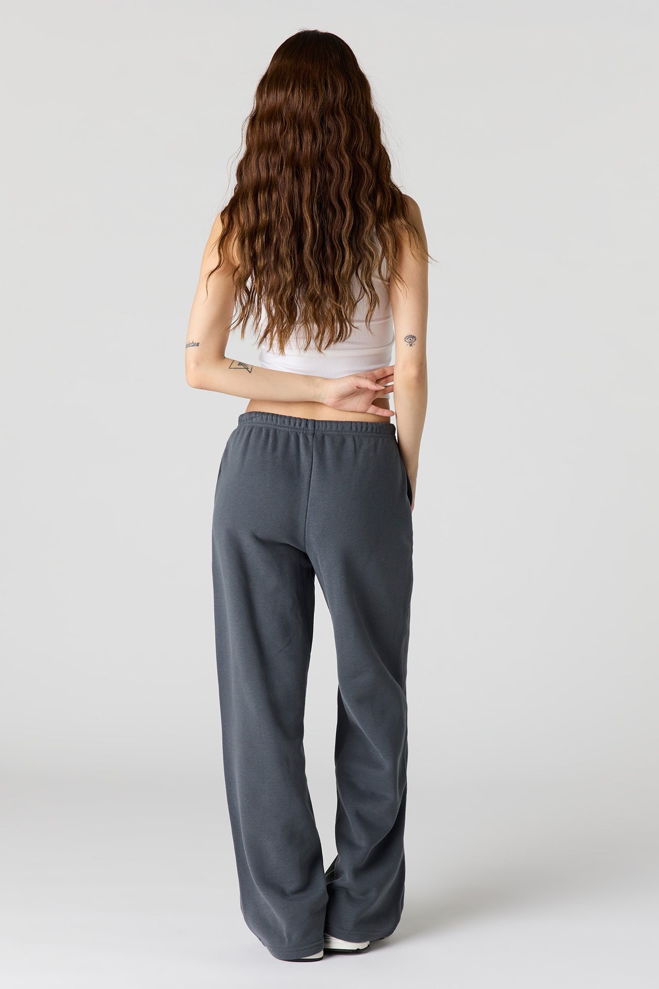 Luxe Fleece Wide Leg Sweatpant