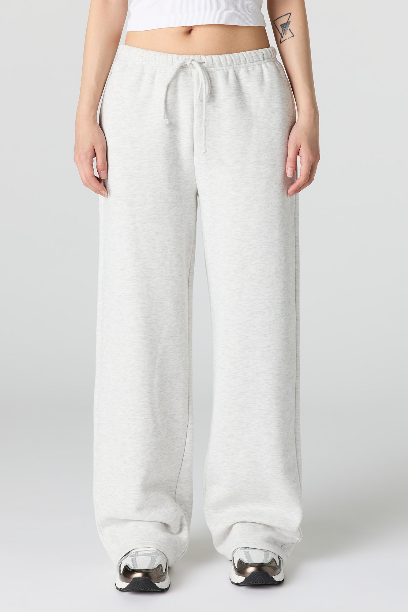 Luxe Fleece Wide Leg Sweatpant