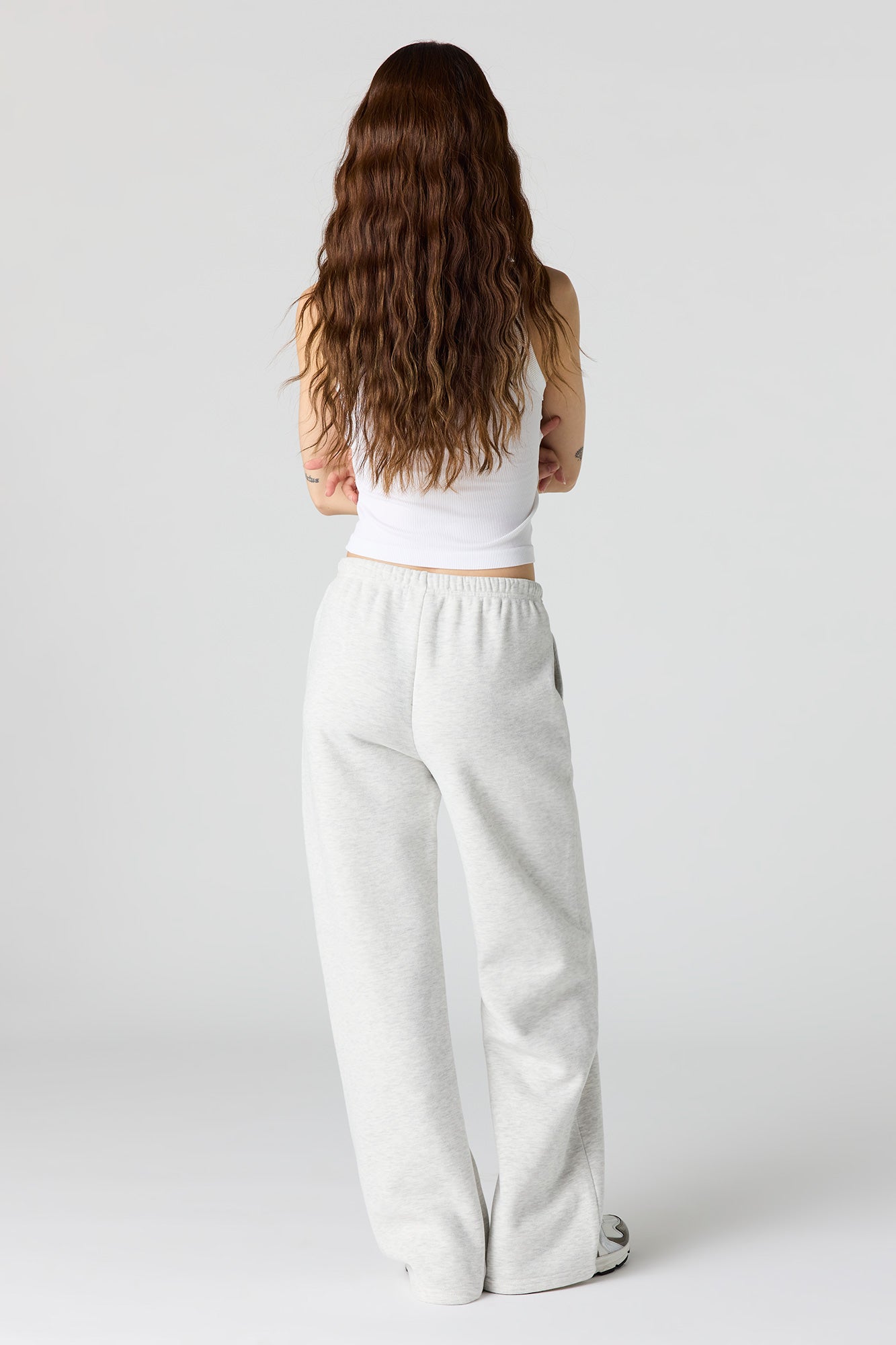 Luxe Fleece Wide Leg Sweatpant