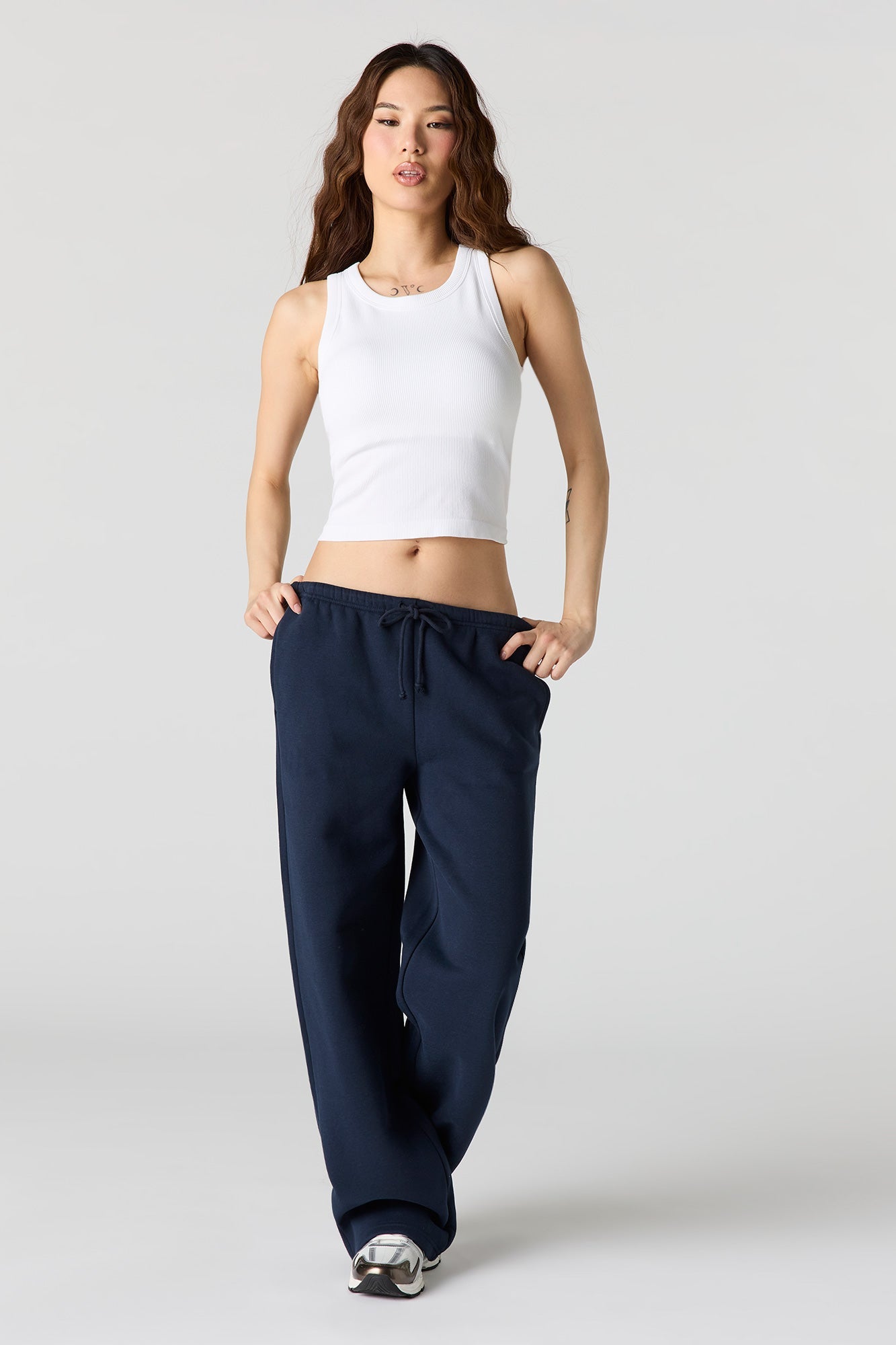 Luxe Fleece Wide Leg Sweatpant