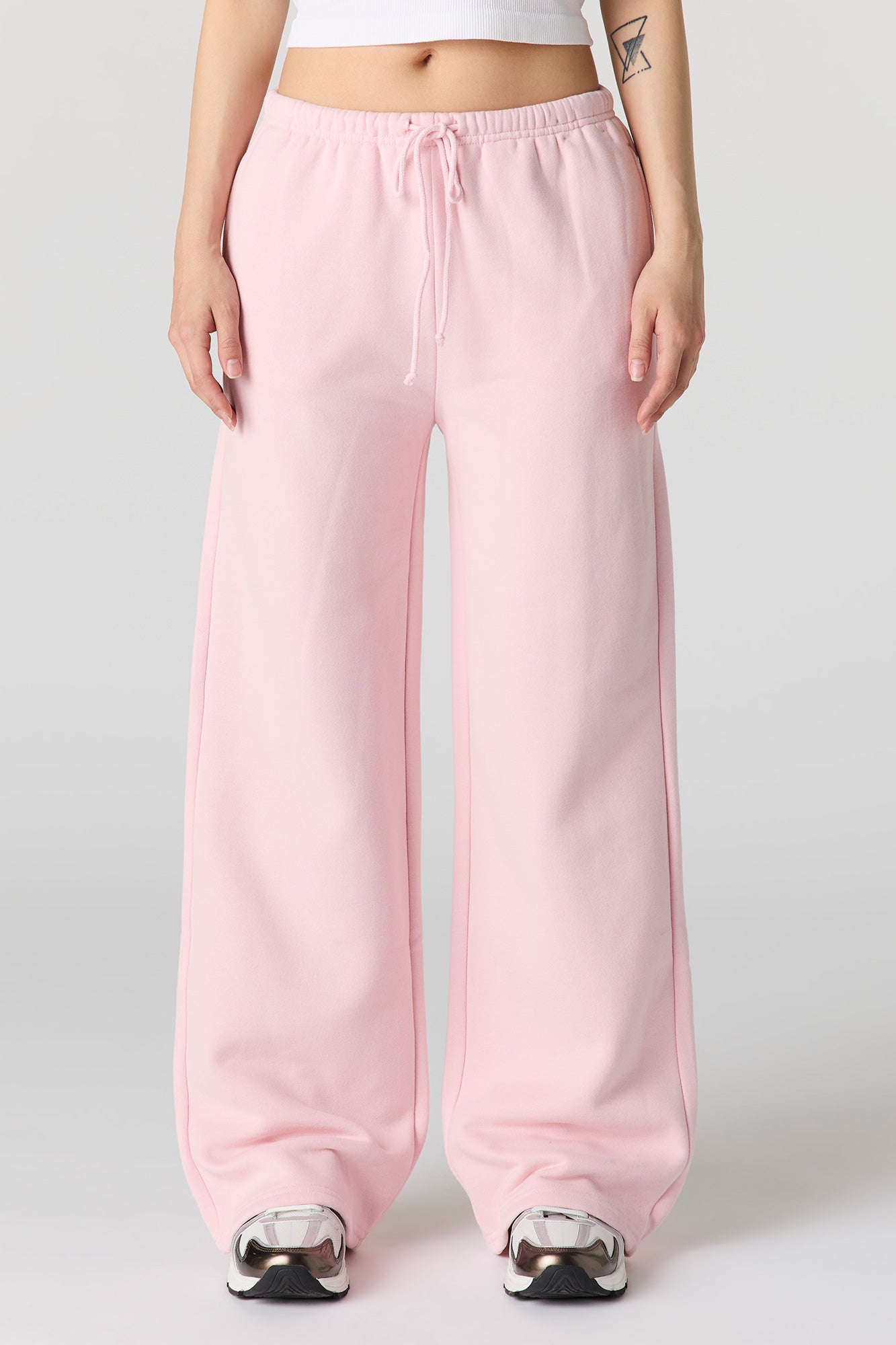 Luxe Fleece Wide Leg Sweatpant