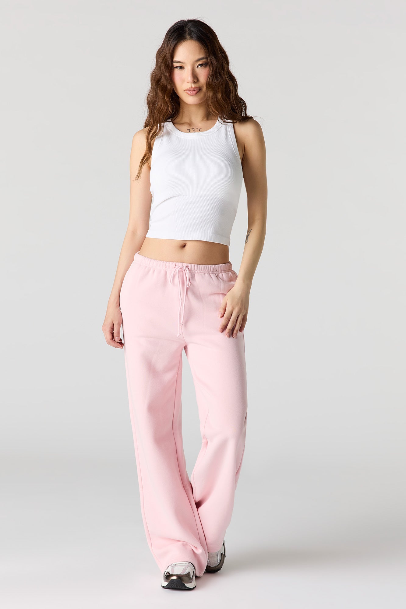 Luxe Fleece Wide Leg Sweatpant