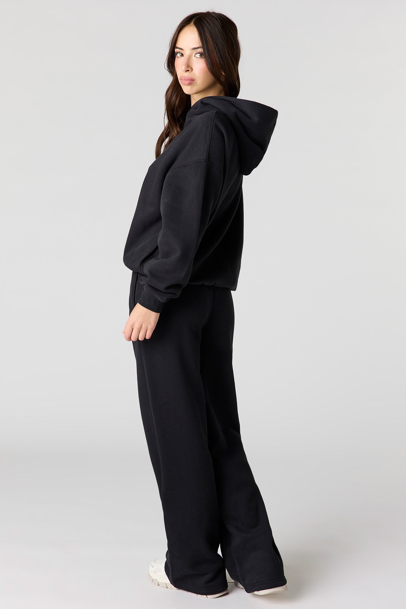 Luxe Fleece Wide Leg Sweatpant