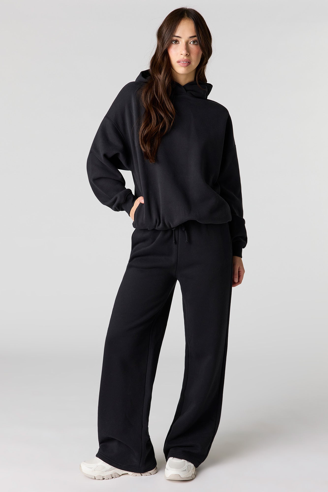 Luxe Fleece Wide Leg Sweatpant