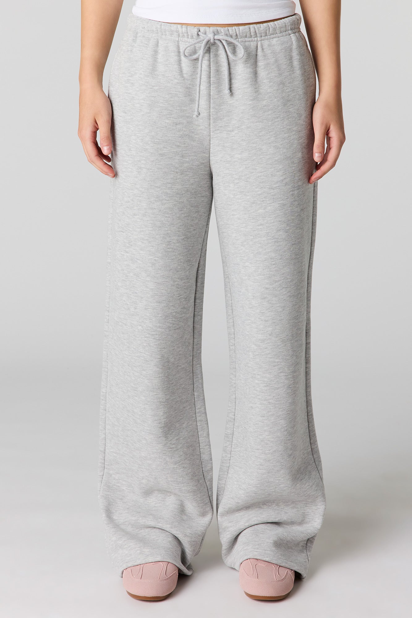Luxe Fleece Wide Leg Sweatpant