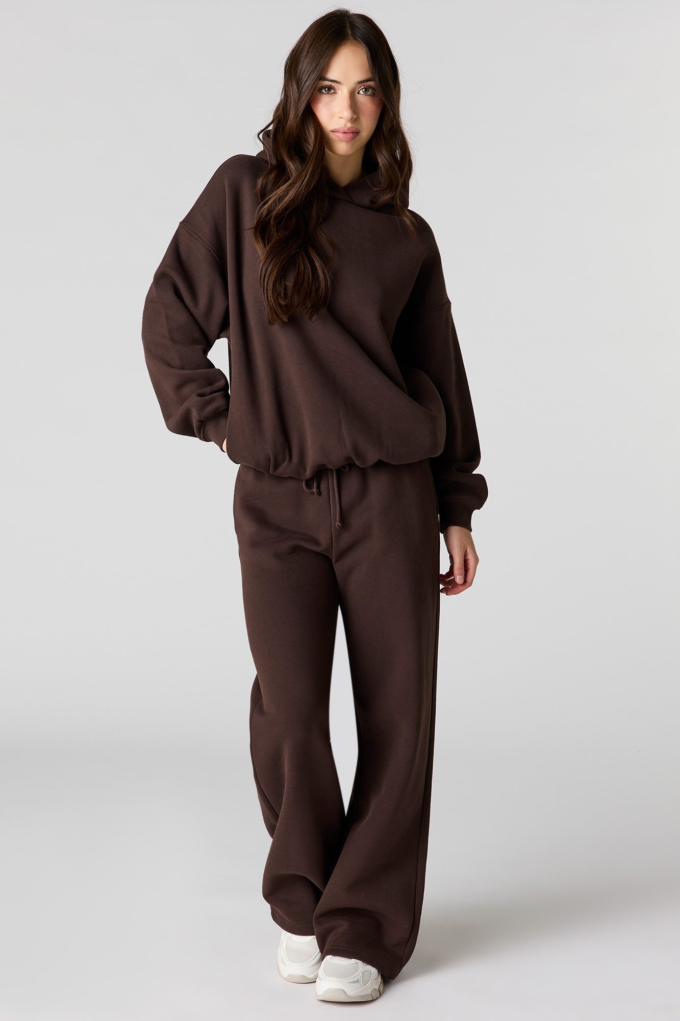 Luxe Fleece Wide Leg Sweatpant