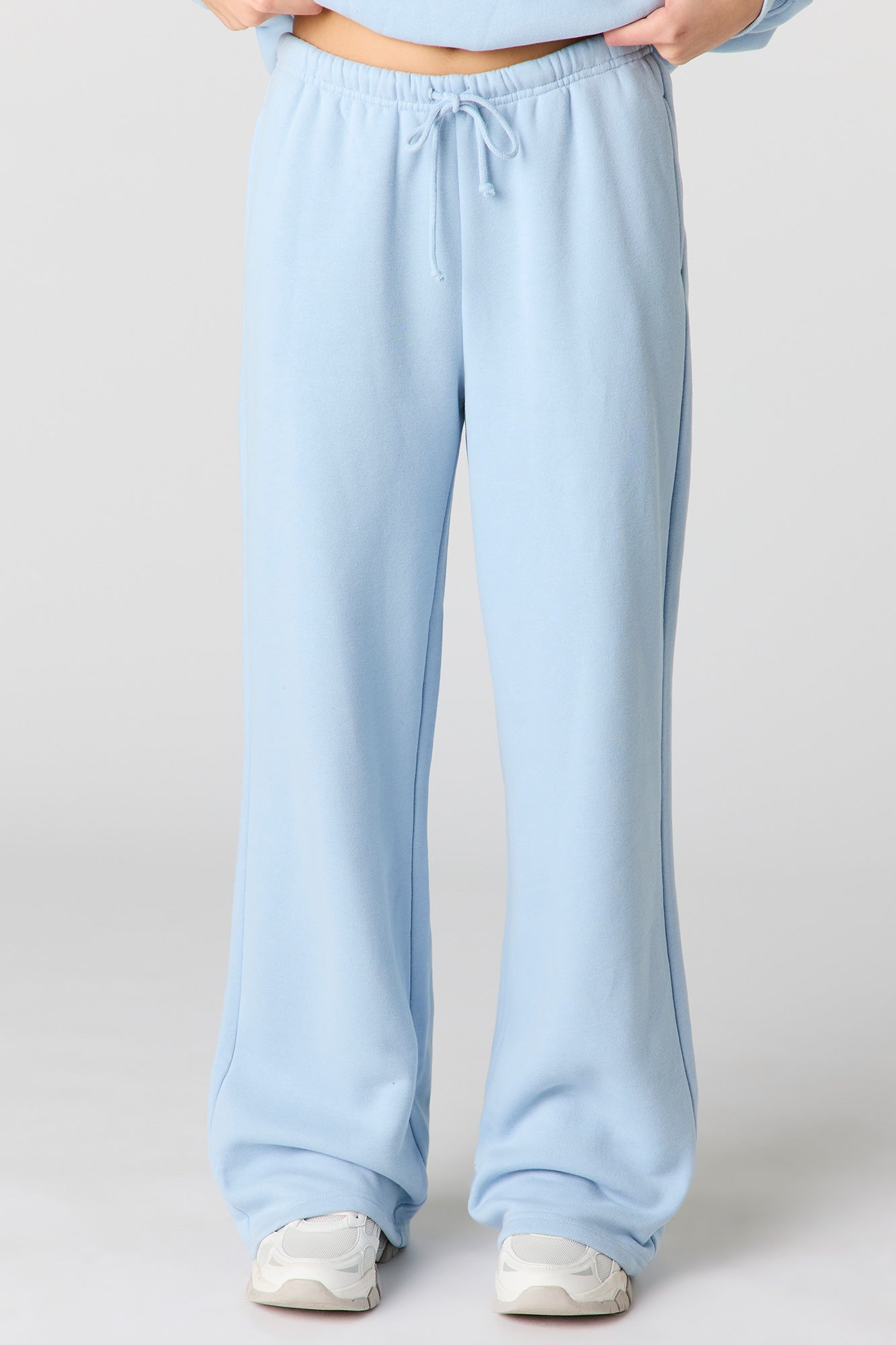 Luxe Fleece Wide Leg Sweatpant