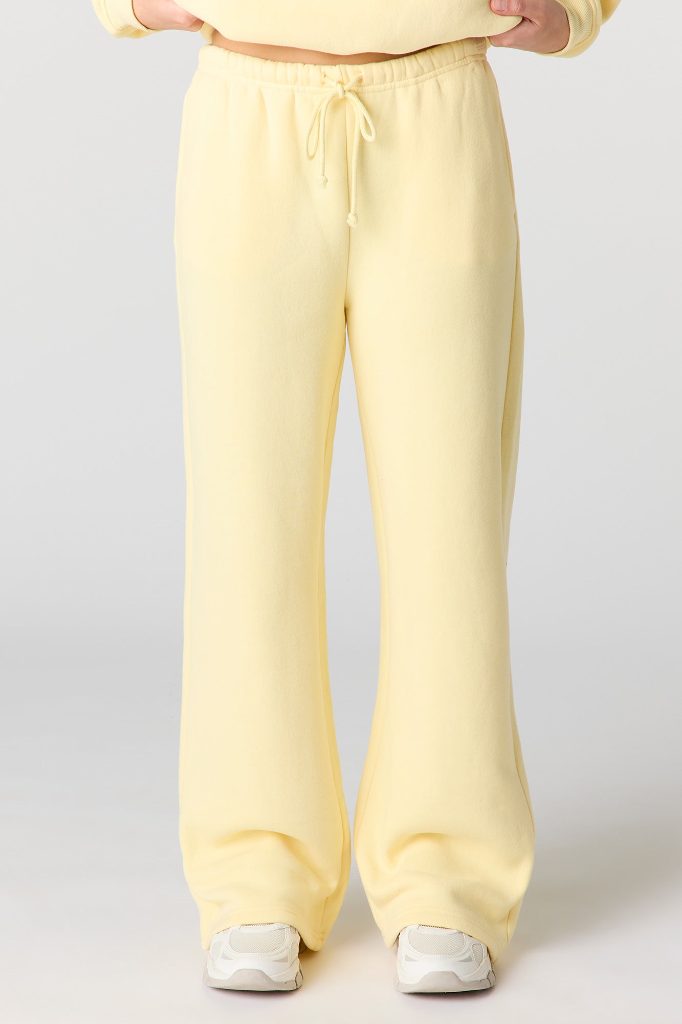 Luxe Fleece Wide Leg Sweatpant