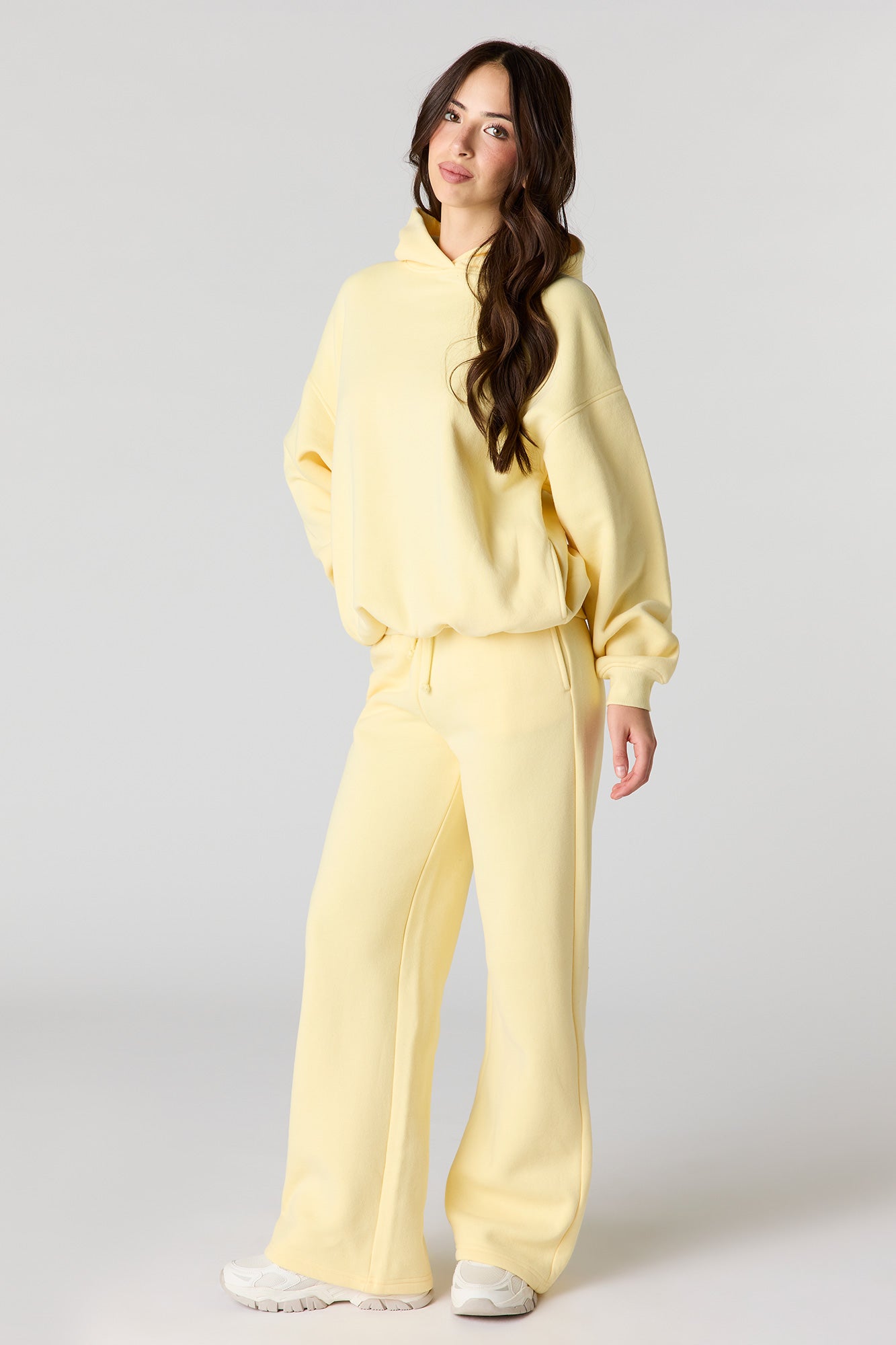 Luxe Fleece Wide Leg Sweatpant