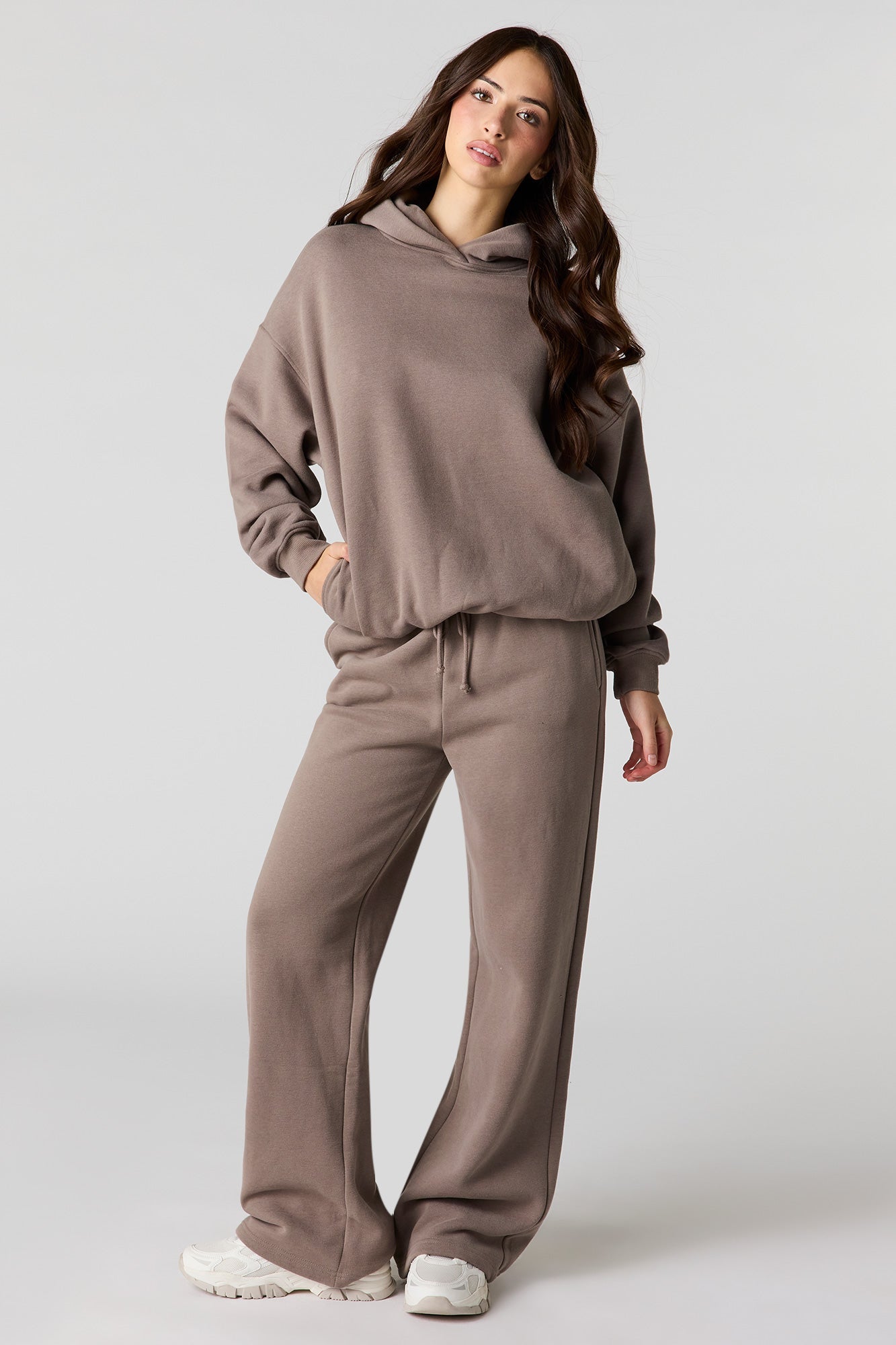 Luxe Fleece Wide Leg Sweatpant
