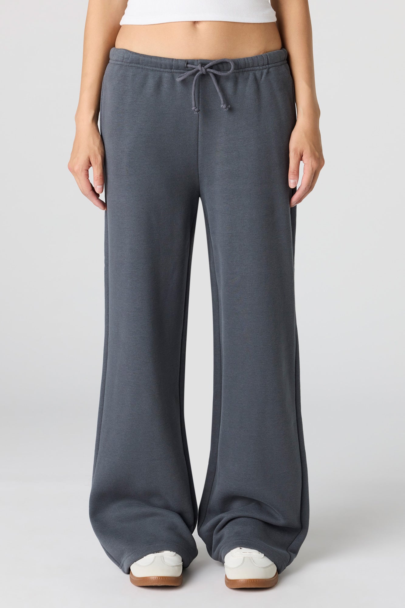 Luxe Fleece Wide Leg Sweatpant